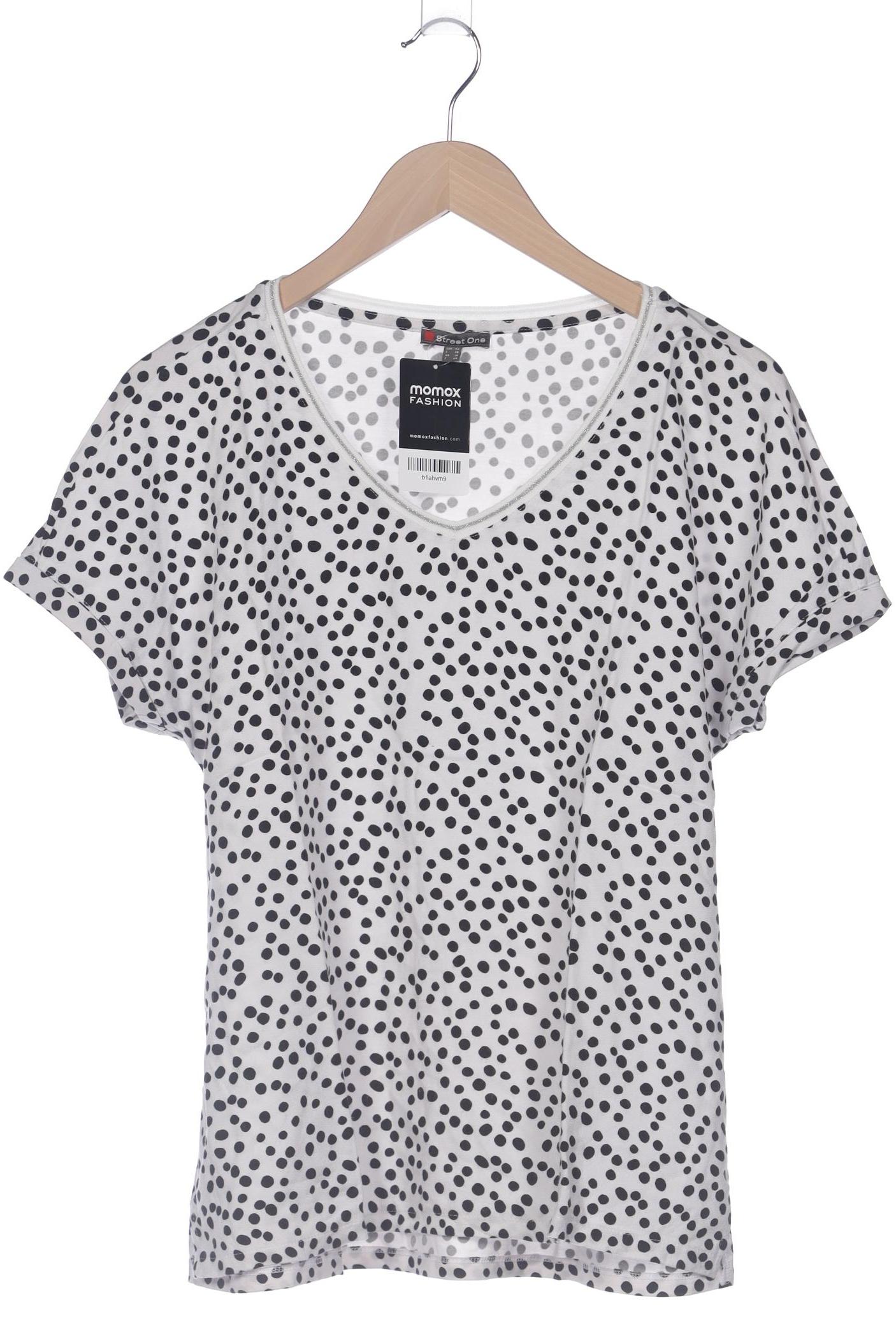 

Street One Damen T-Shirt, weiß, Gr. 42