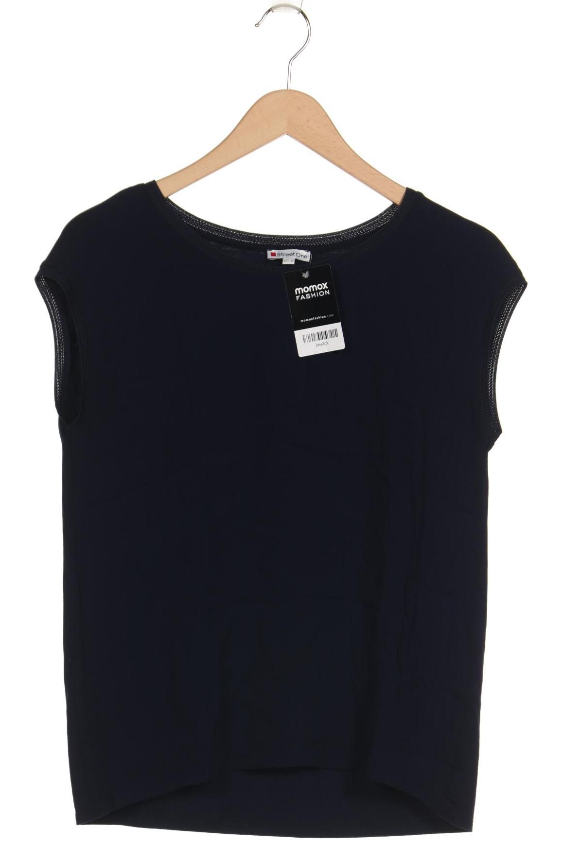

Street One Damen T-Shirt, marineblau, Gr. 38