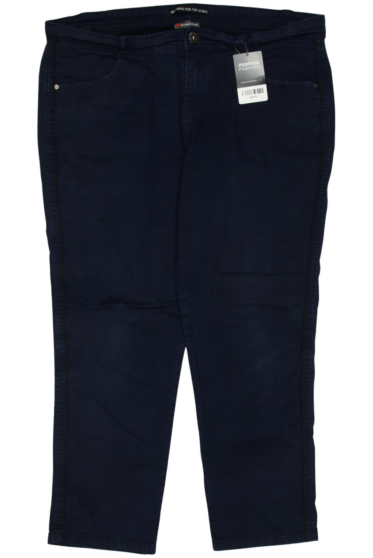 

Street One Damen Stoffhose, marineblau, Gr. 44