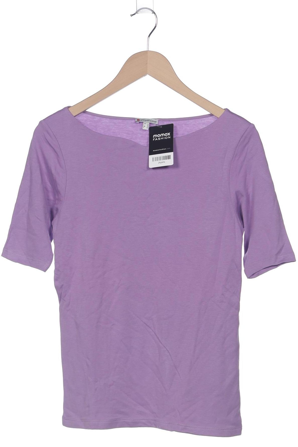 

Street One Damen T-Shirt, flieder, Gr. 38