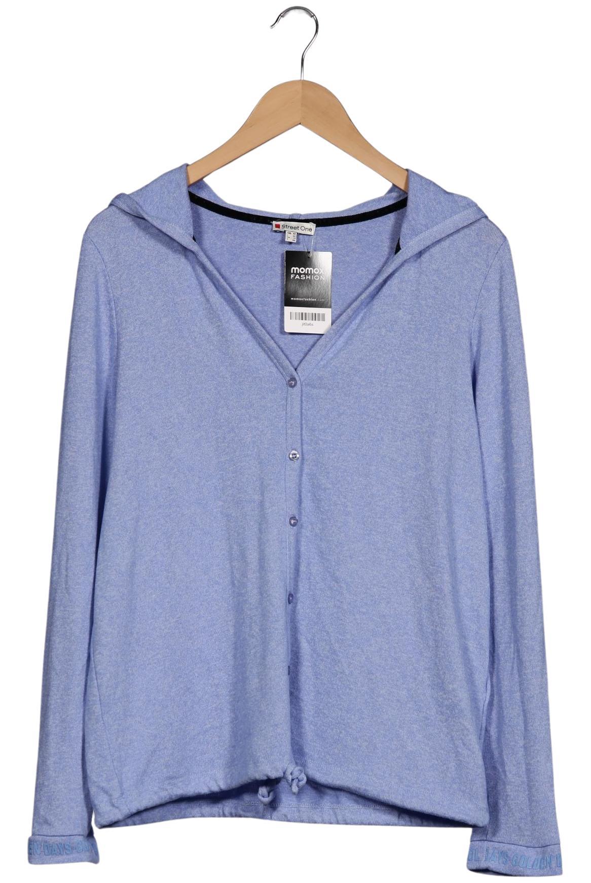 

Street One Damen Kapuzenpullover, hellblau, Gr. 40