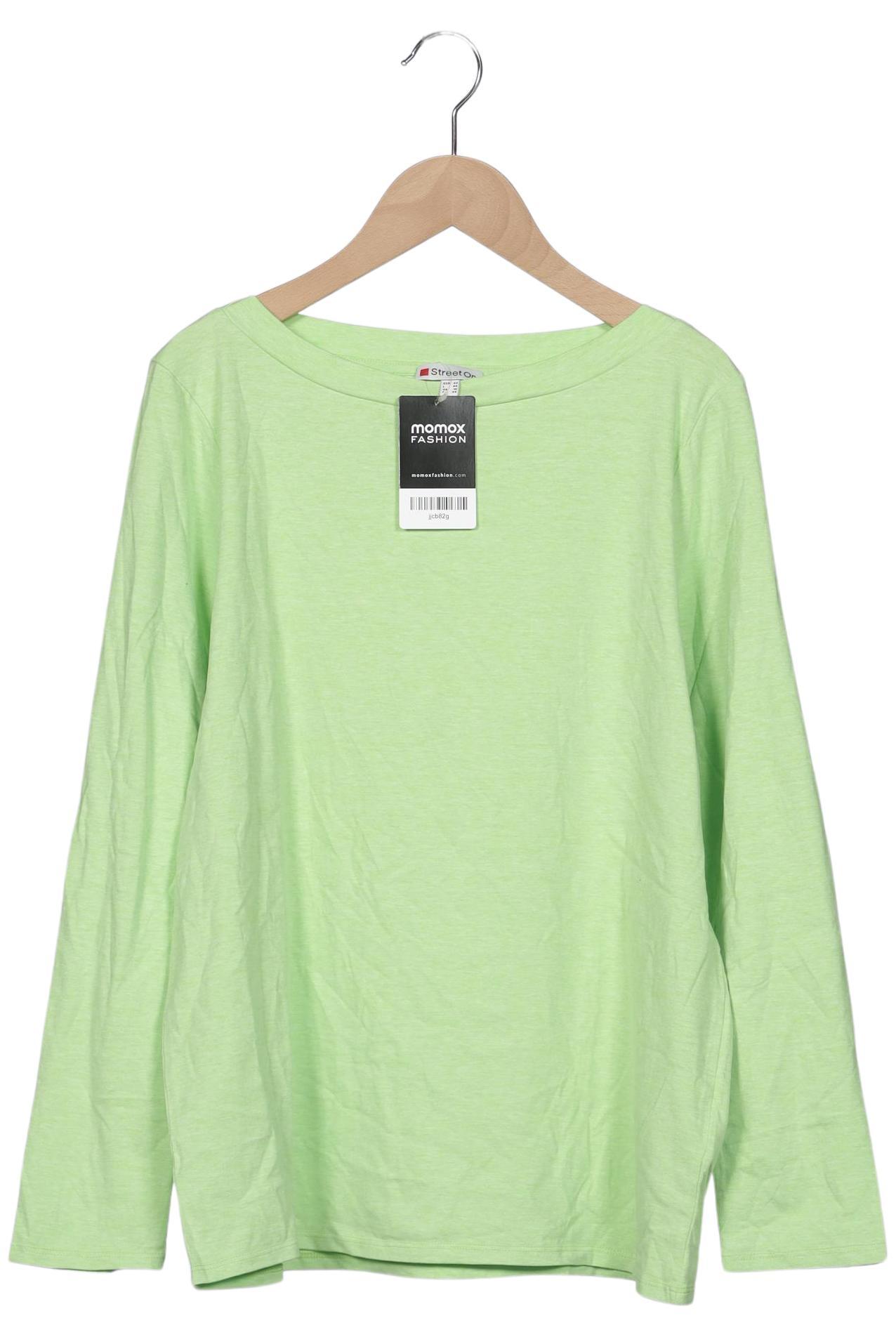 

Street One Damen Langarmshirt, hellgrün, Gr. 42