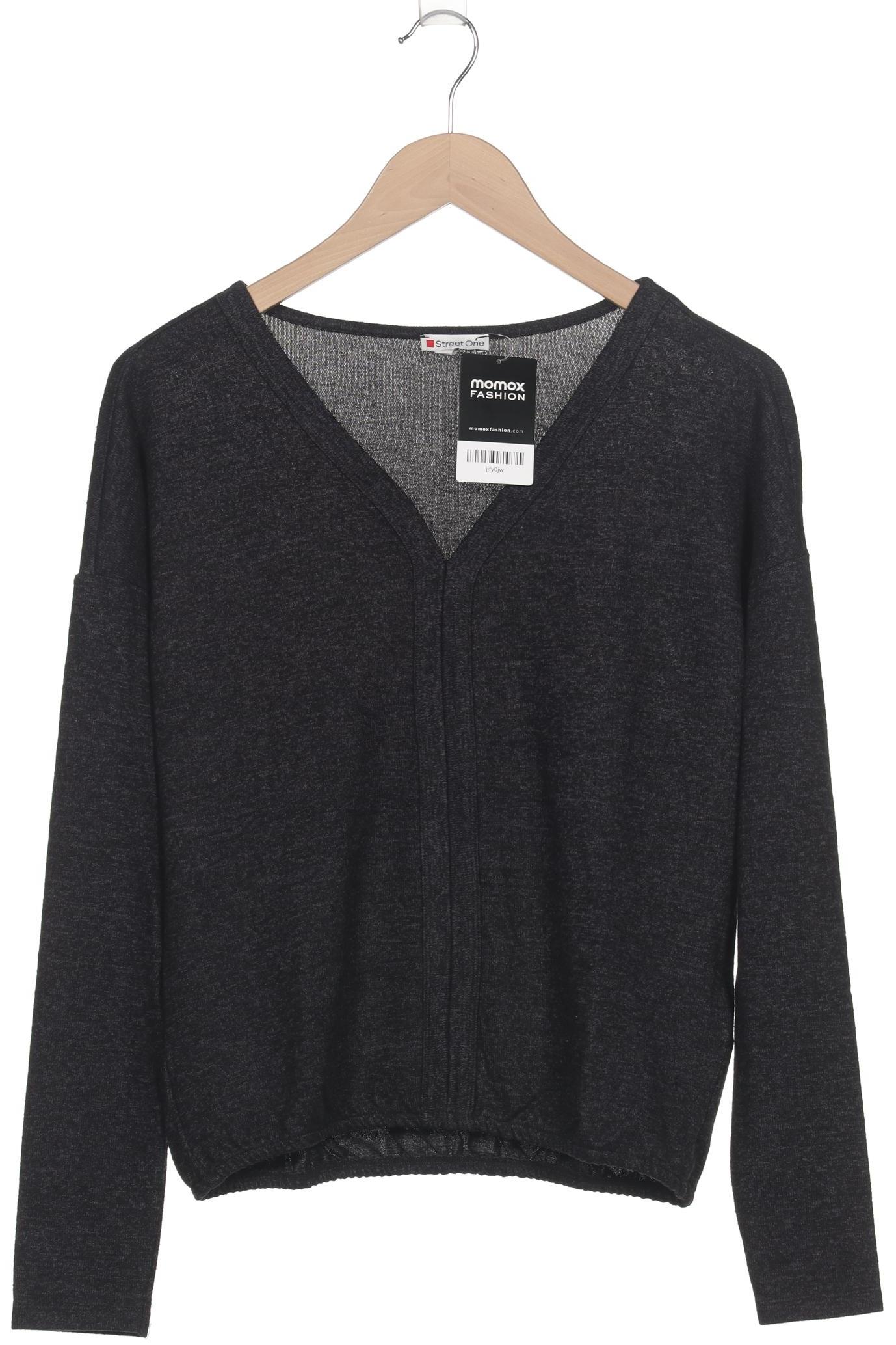 

Street One Damen Langarmshirt, schwarz, Gr. 34