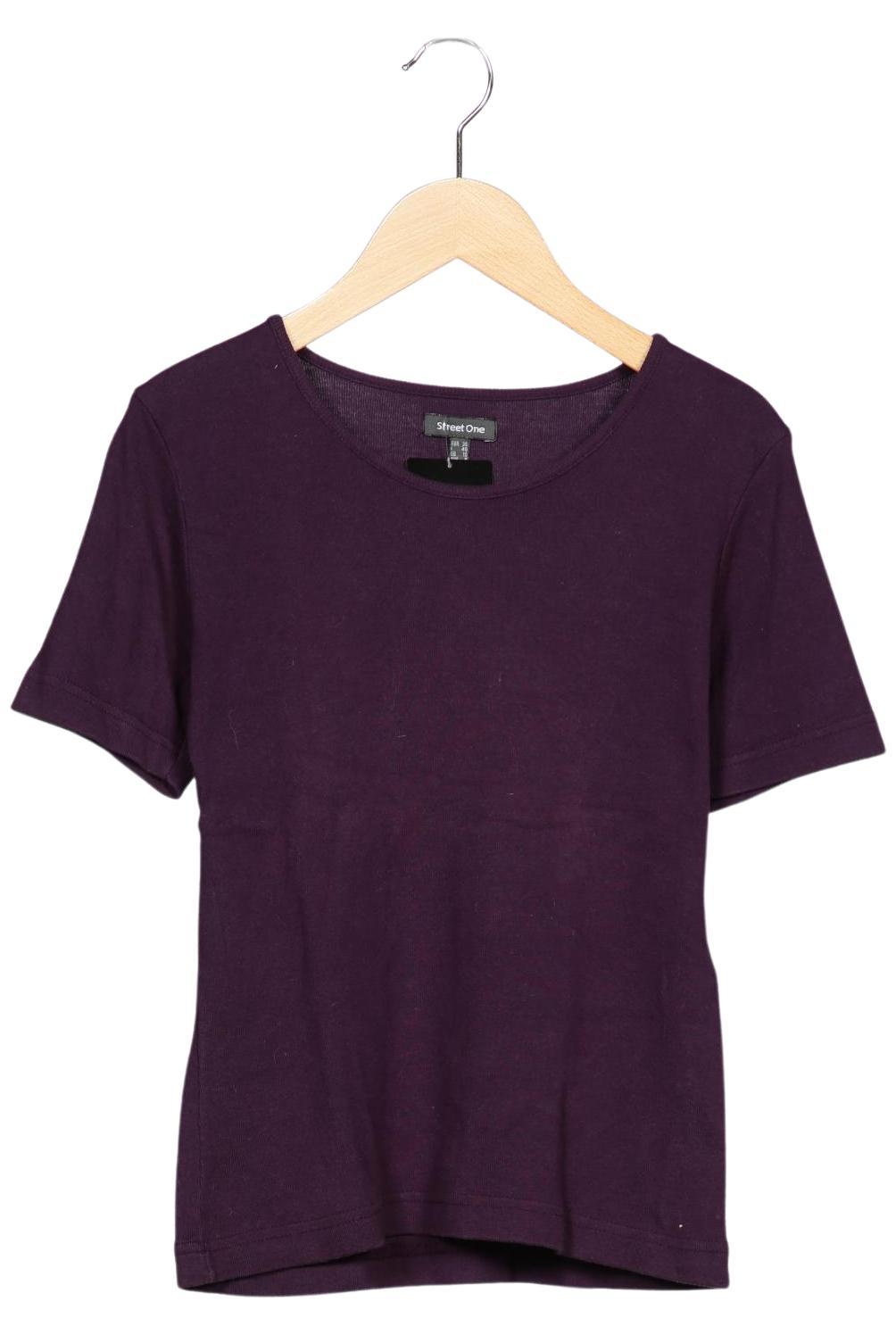 

Street One Damen T-Shirt, flieder, Gr. 36