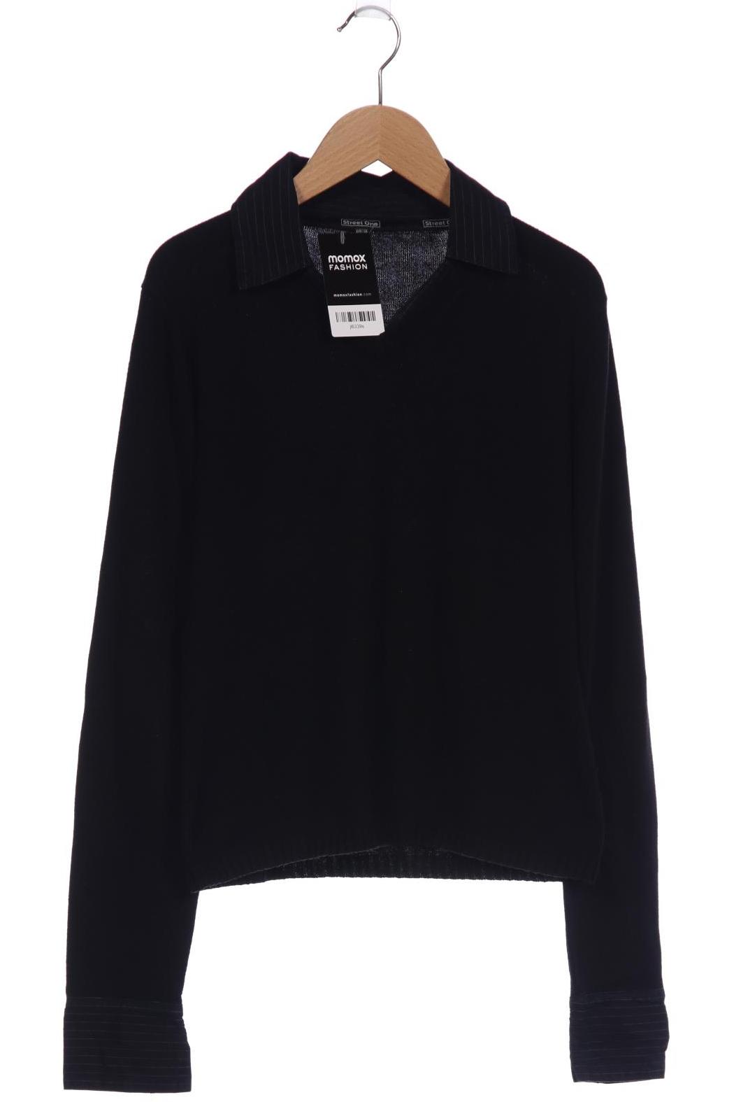 

Street One Damen Pullover, schwarz