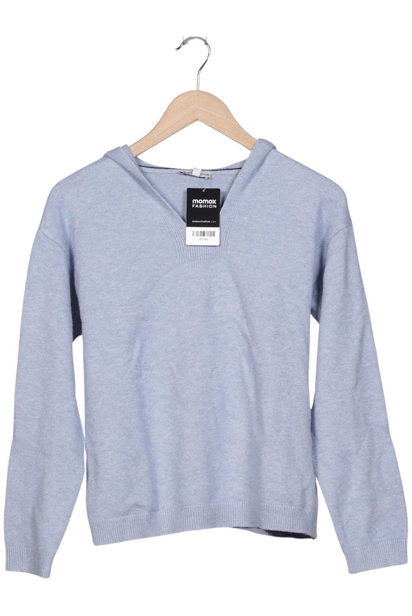 

Street One Damen Kapuzenpullover, hellblau, Gr. 36