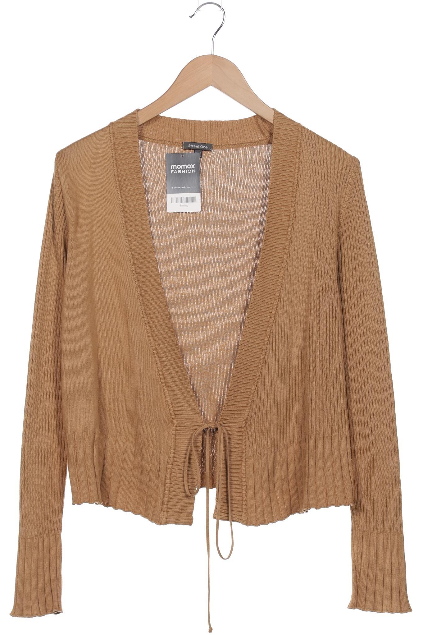 

Street One Damen Strickjacke, braun, Gr. 38