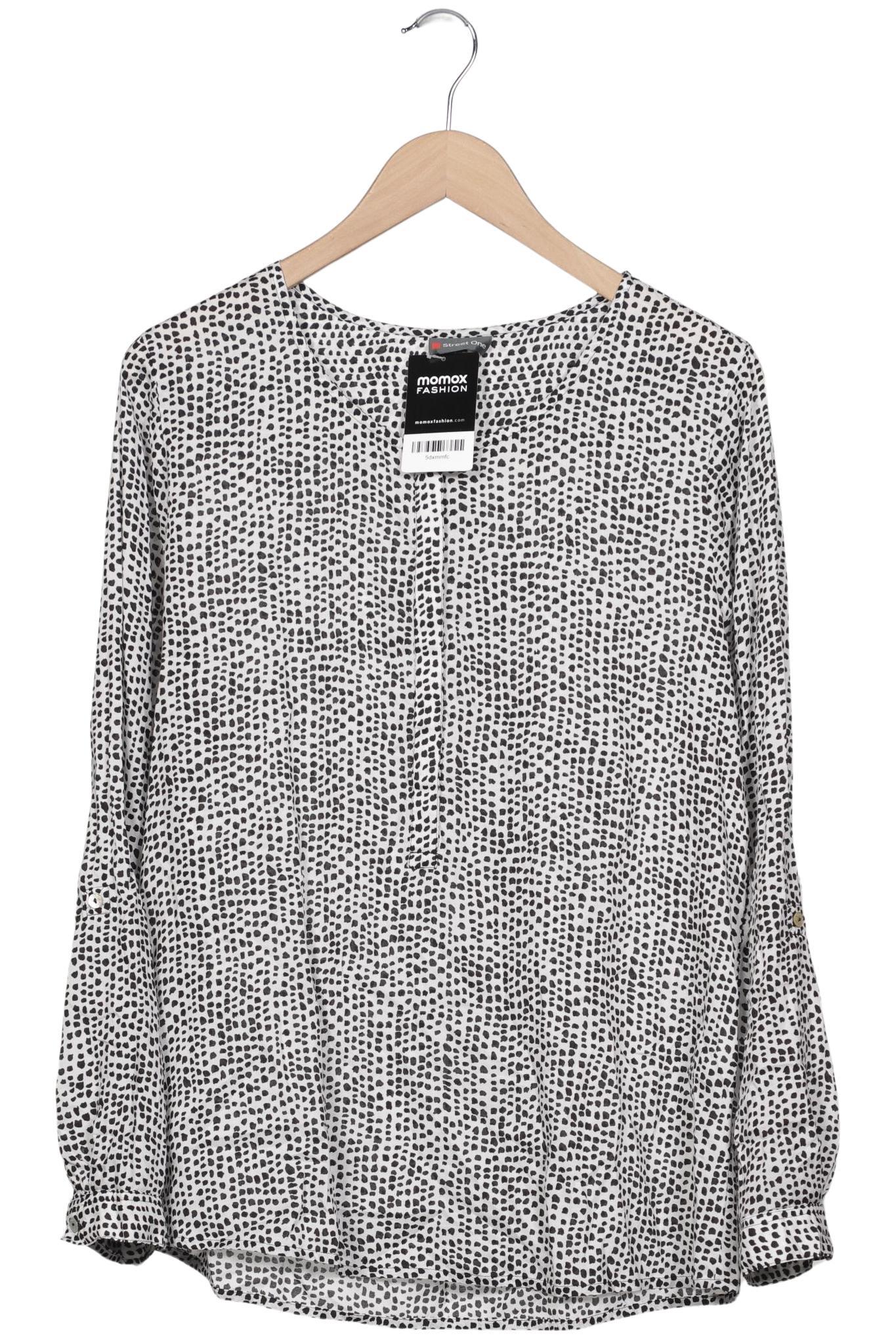 

Street One Damen Bluse, weiß, Gr. 42
