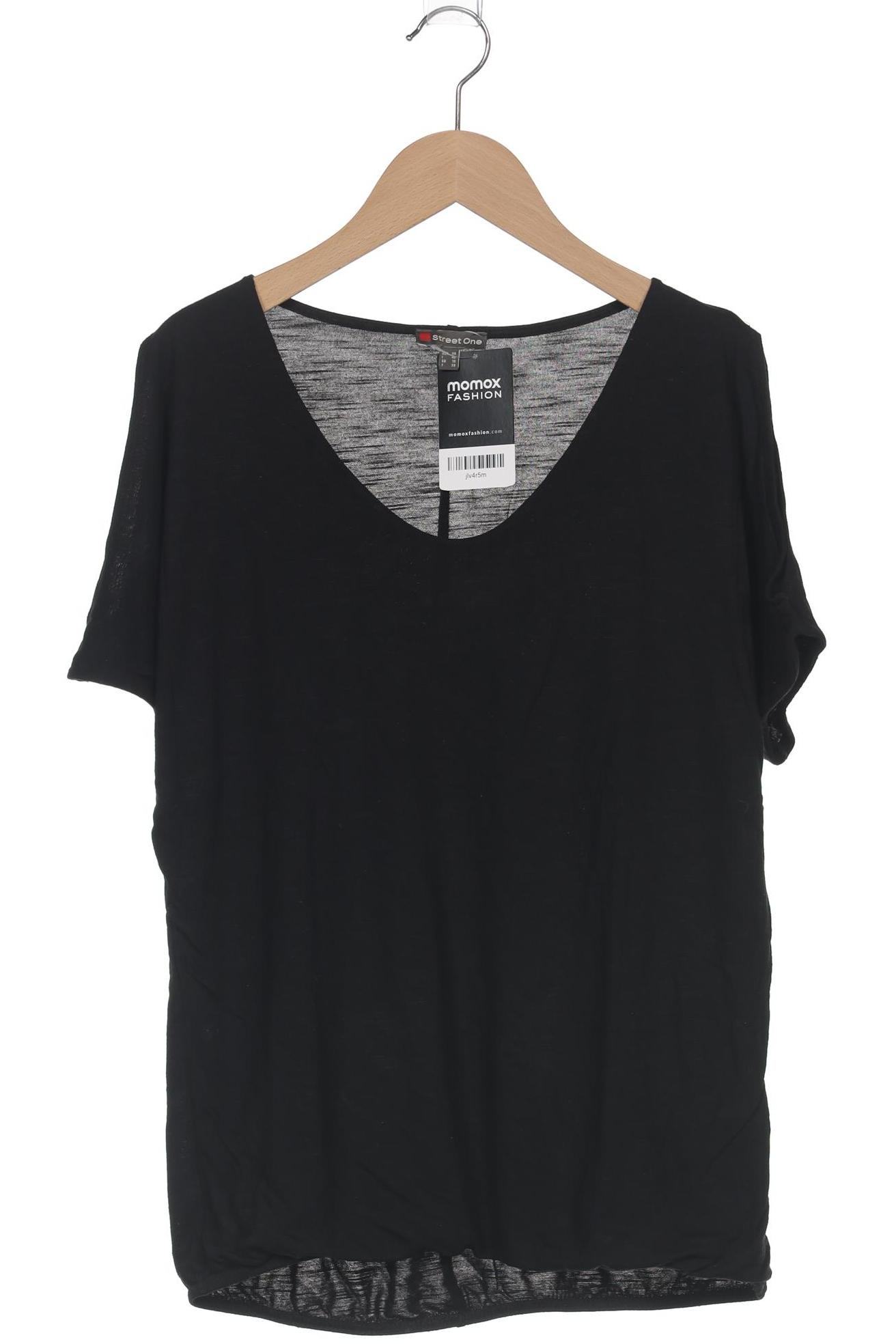 

Street One Damen T-Shirt, schwarz, Gr. 36