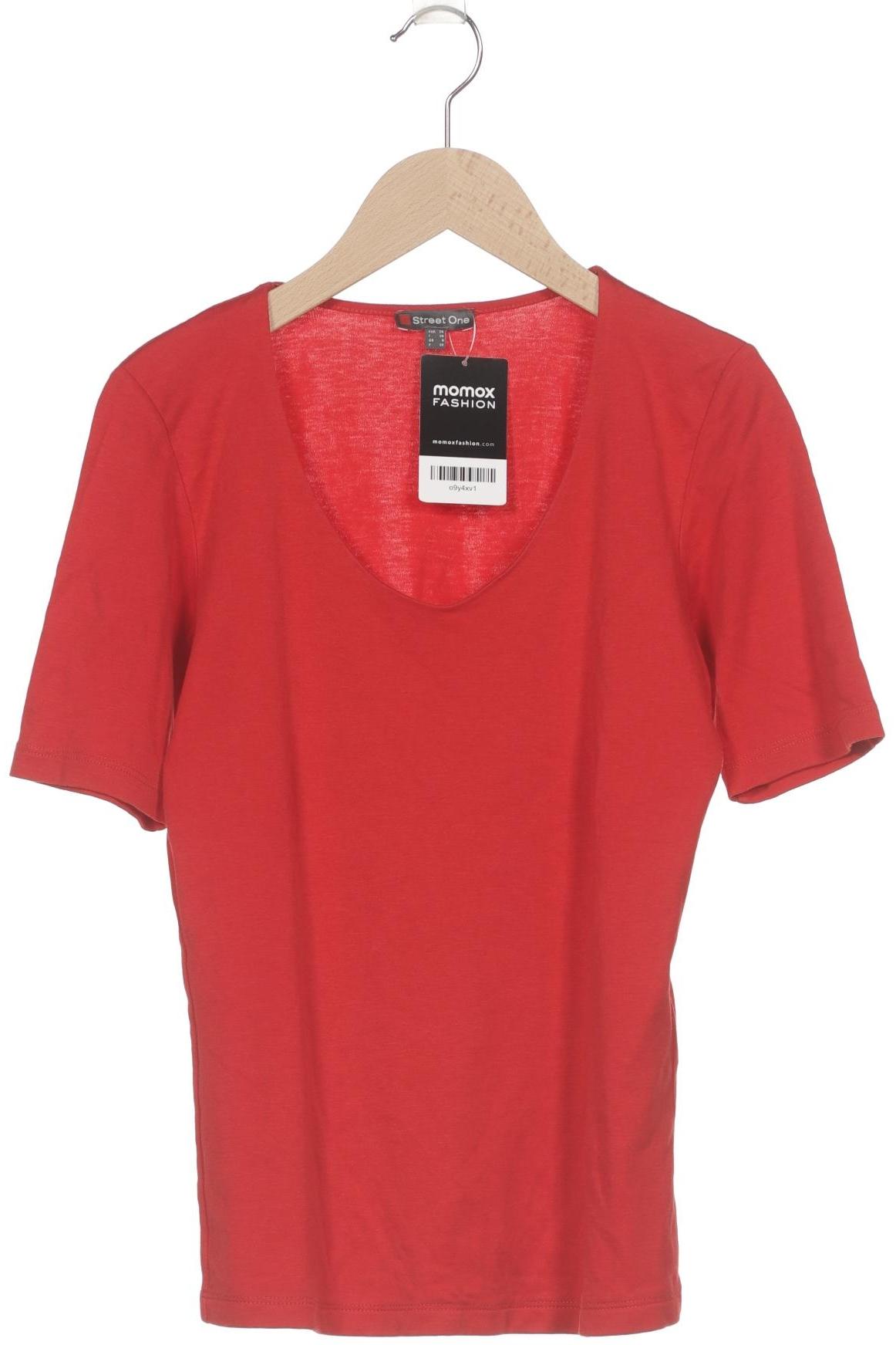 

Street One Damen T-Shirt, rot, Gr. 34