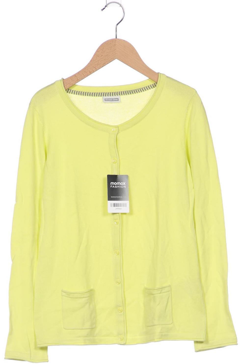 

Street One Damen Strickjacke, gelb, Gr. 36