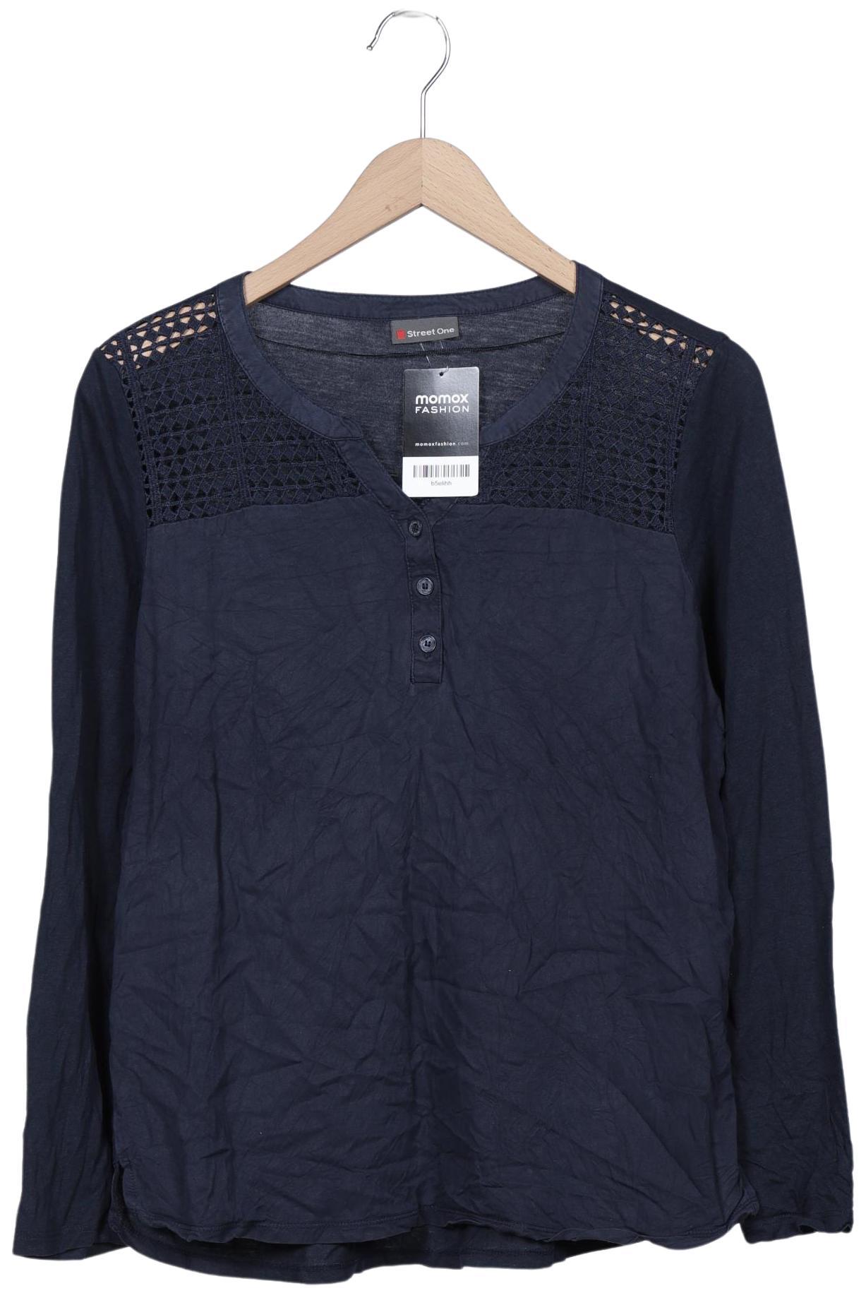 

Street One Damen Langarmshirt, marineblau, Gr. 42