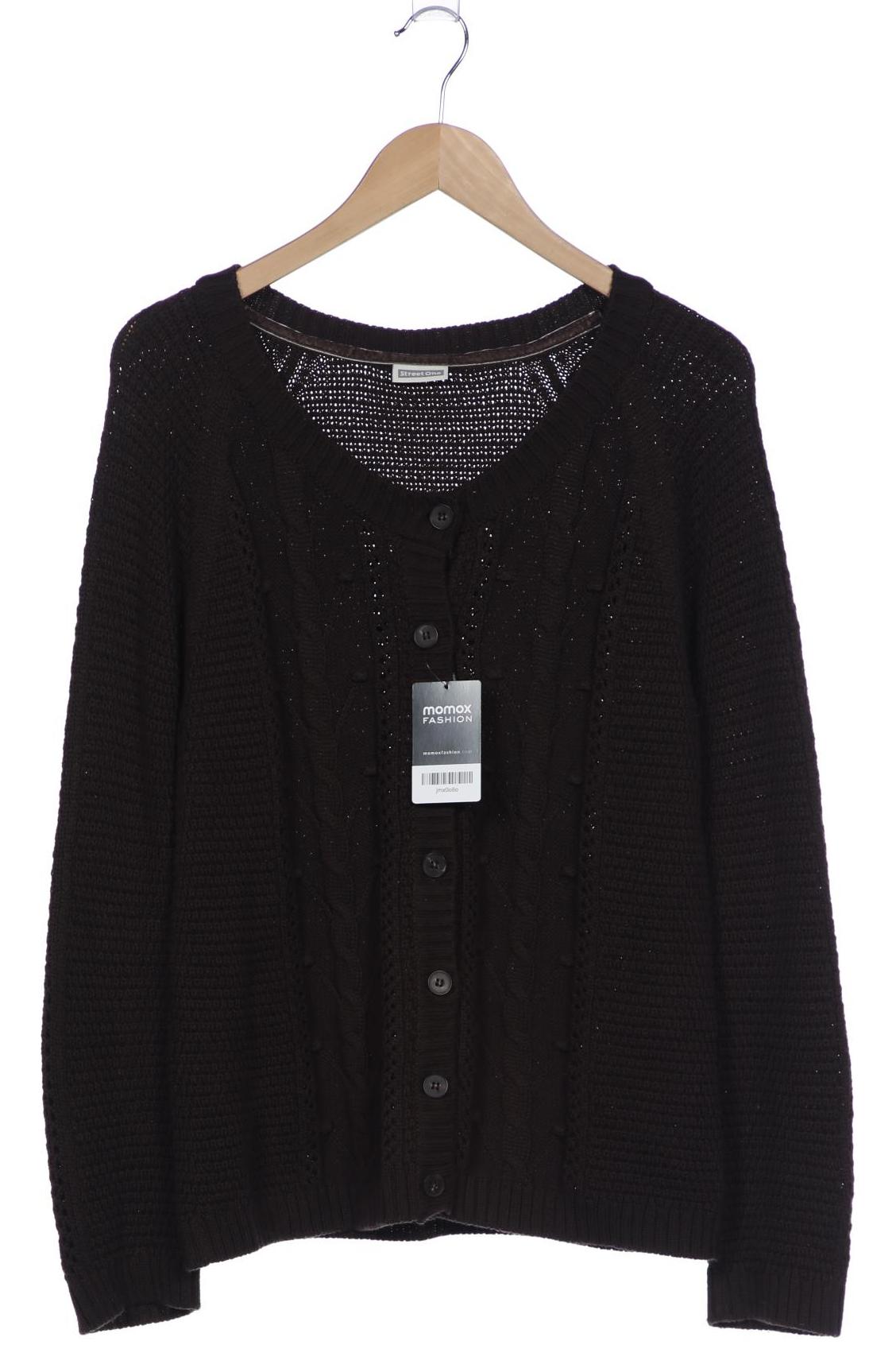 

Street One Damen Strickjacke, braun, Gr. 44