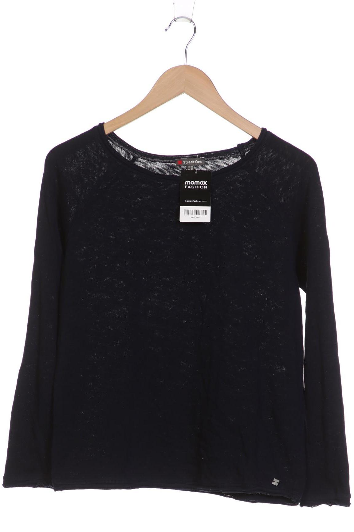 

Street One Damen Langarmshirt, marineblau, Gr. 38