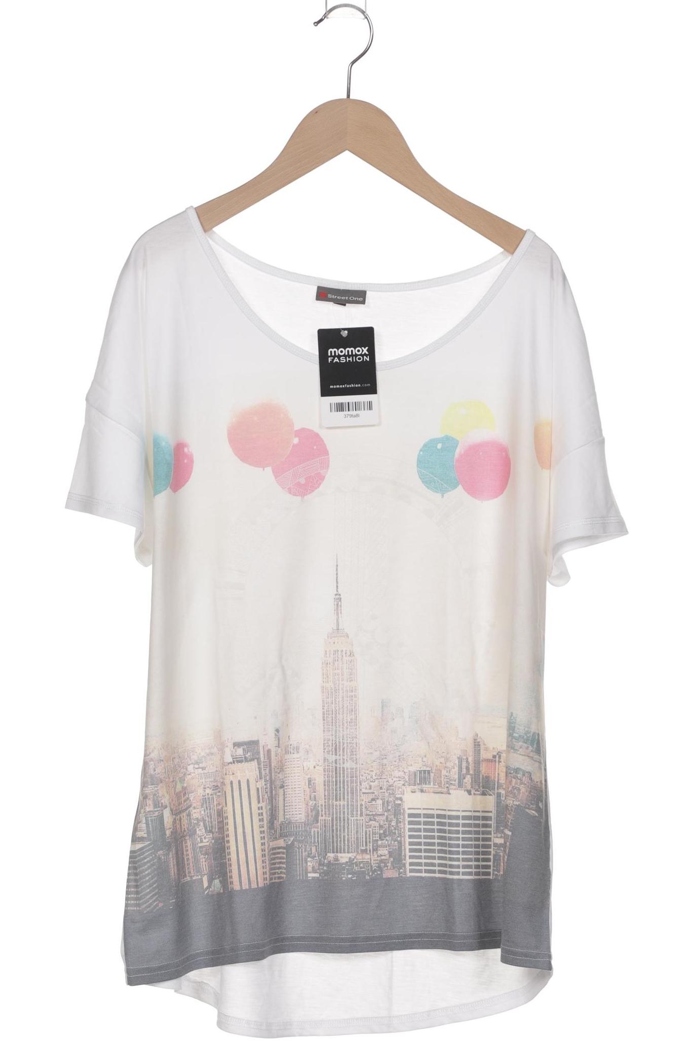 

Street One Damen T-Shirt, mehrfarbig, Gr. 42