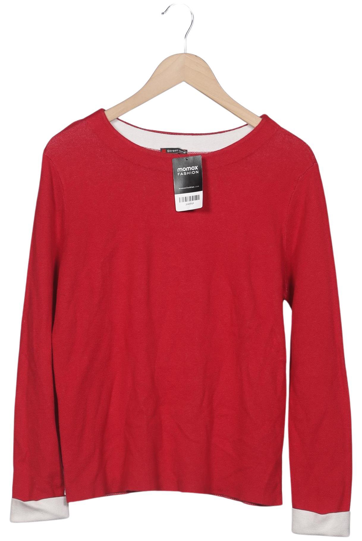 

Street One Damen Pullover, rot, Gr. 38