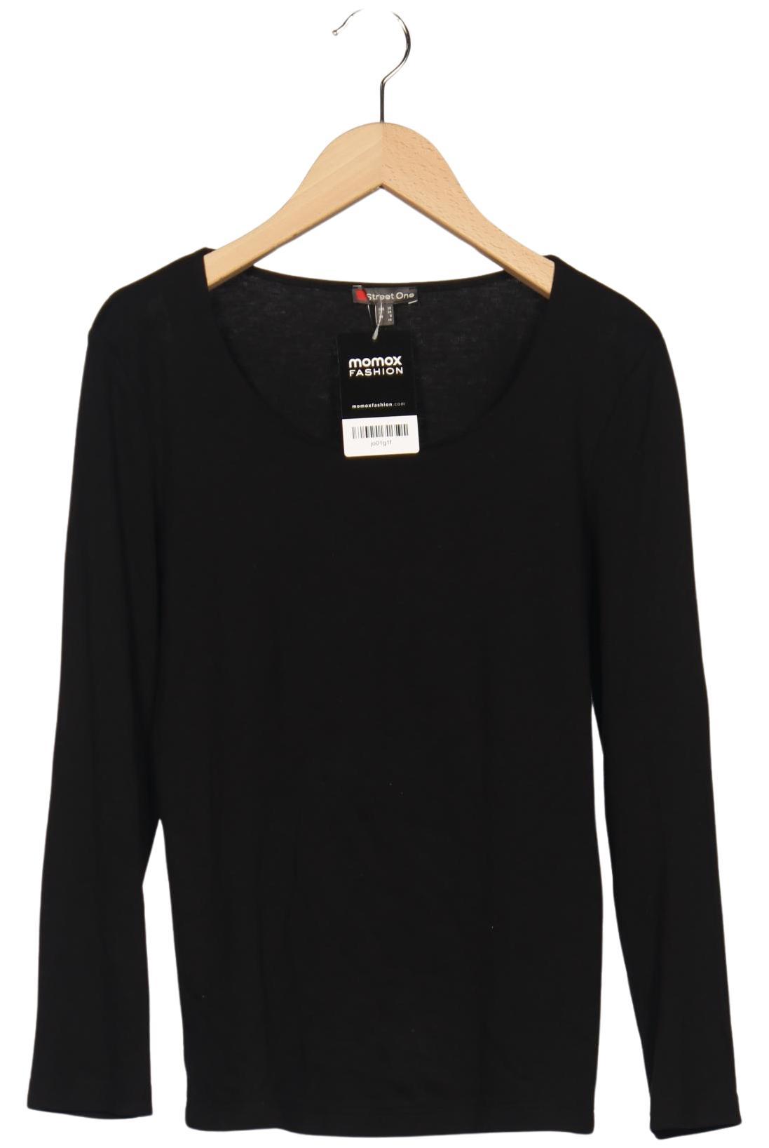 

Street One Damen Langarmshirt, schwarz, Gr. 34
