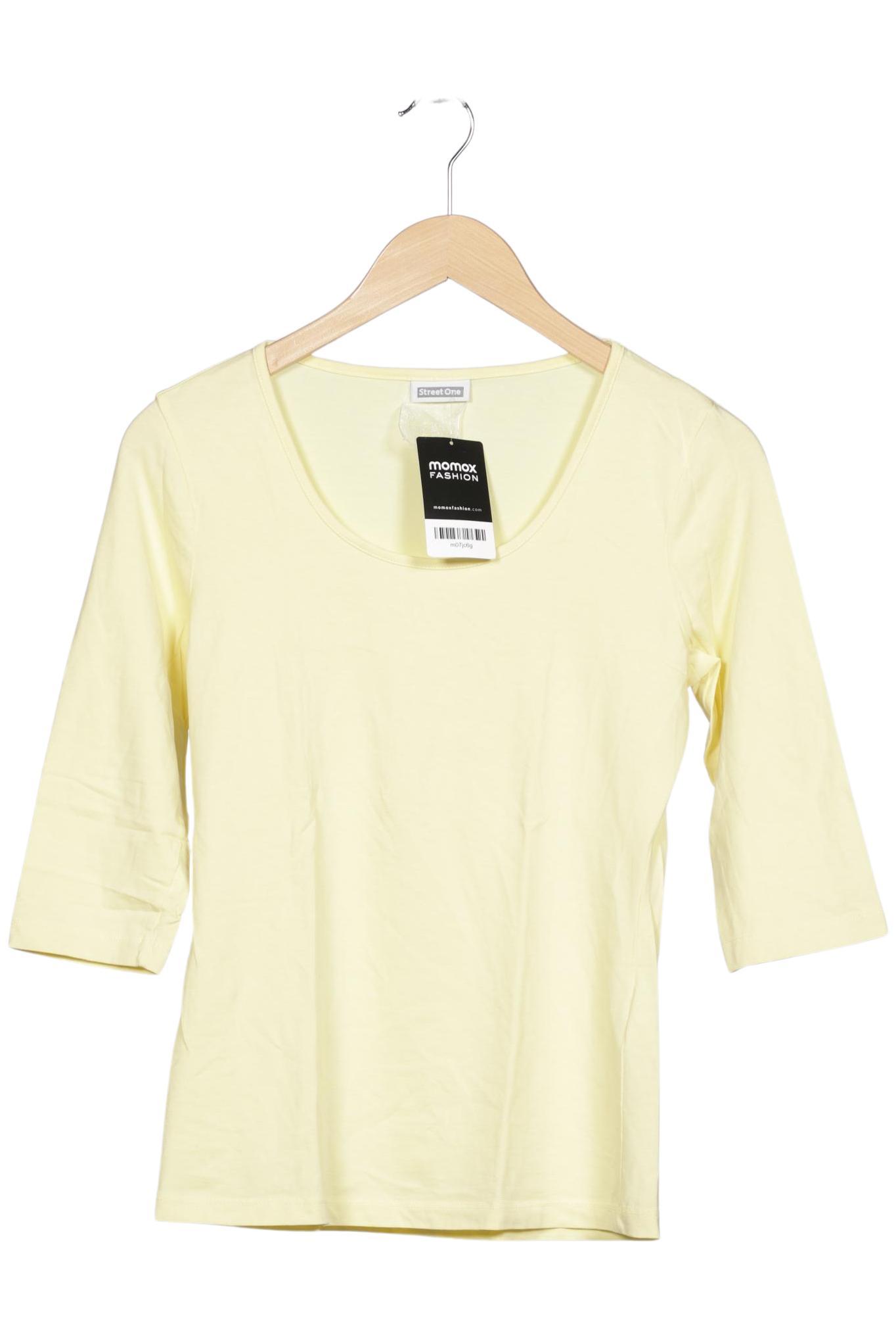 

Street One Damen Langarmshirt, gelb, Gr. 38