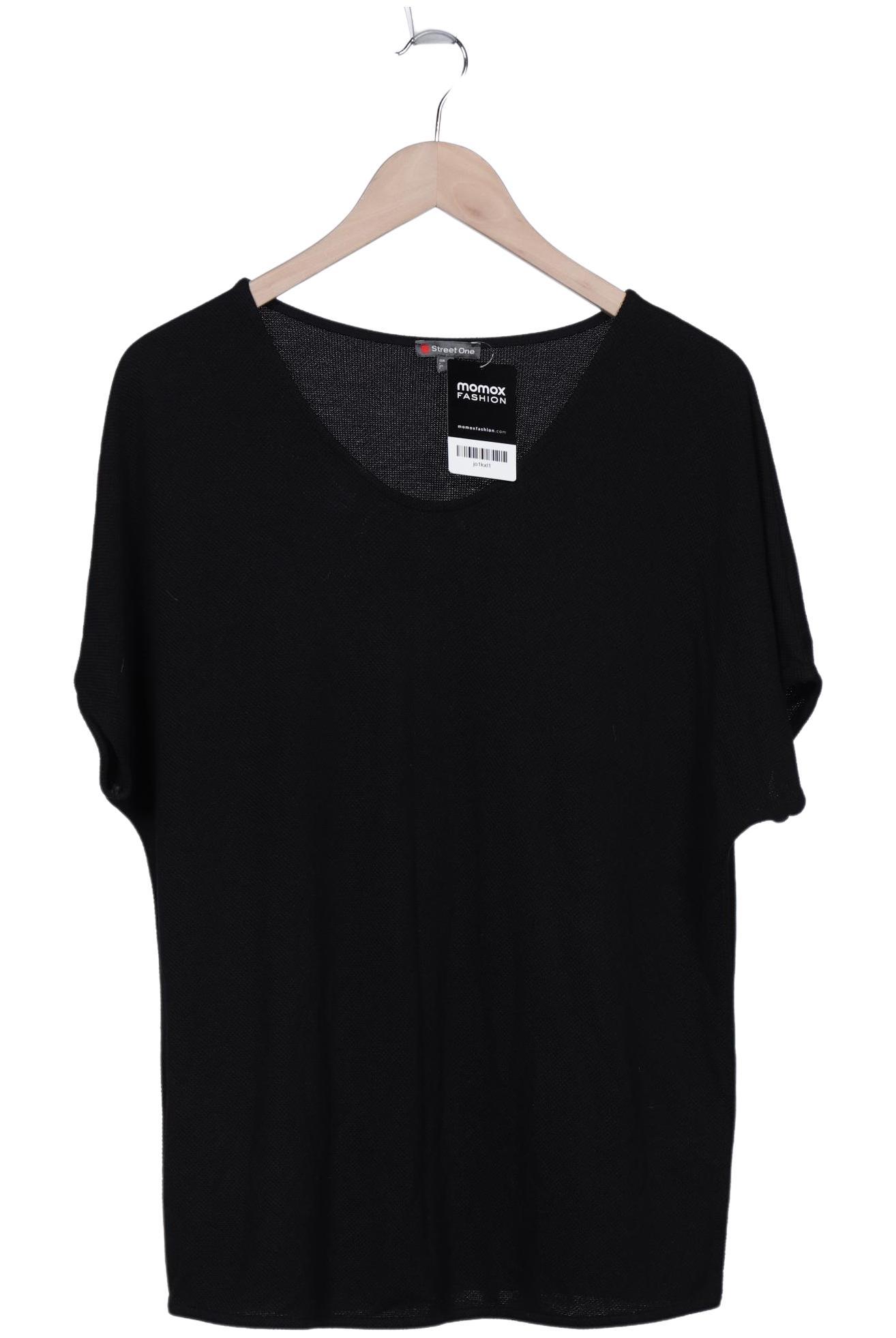 

Street One Damen T-Shirt, schwarz, Gr. 44