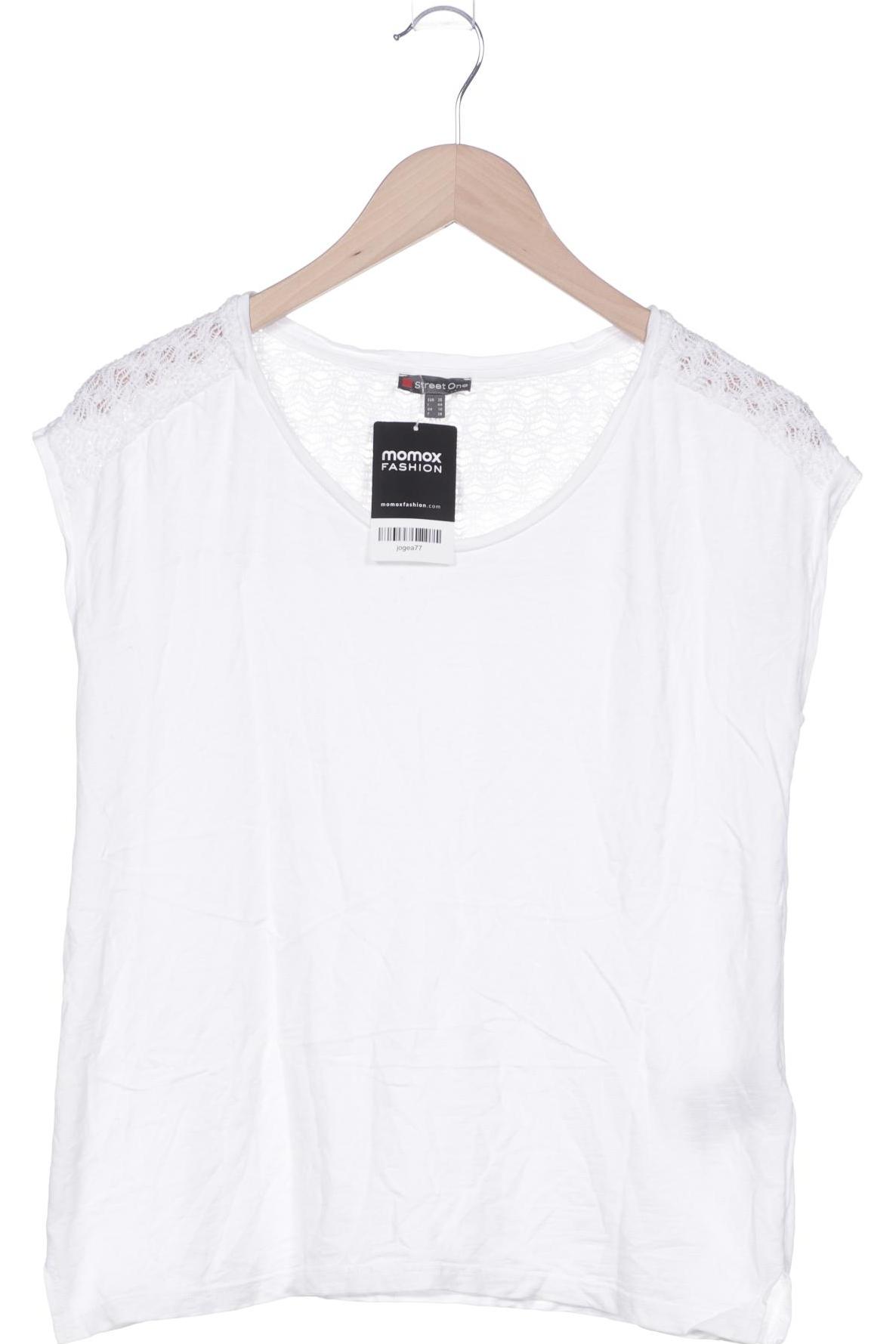 

Street One Damen T-Shirt, weiß, Gr. 36