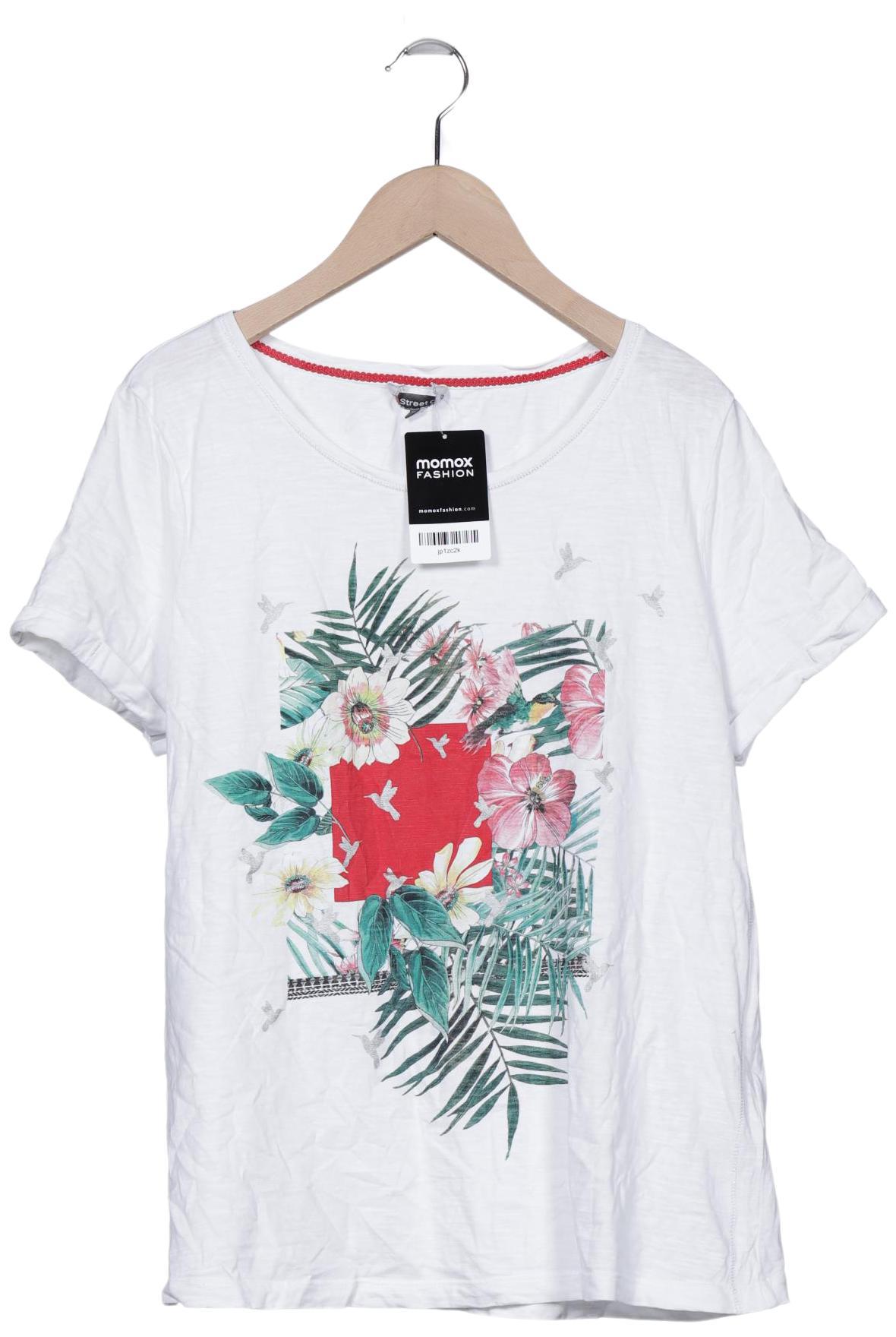 

Street One Damen T-Shirt, weiß, Gr. 40