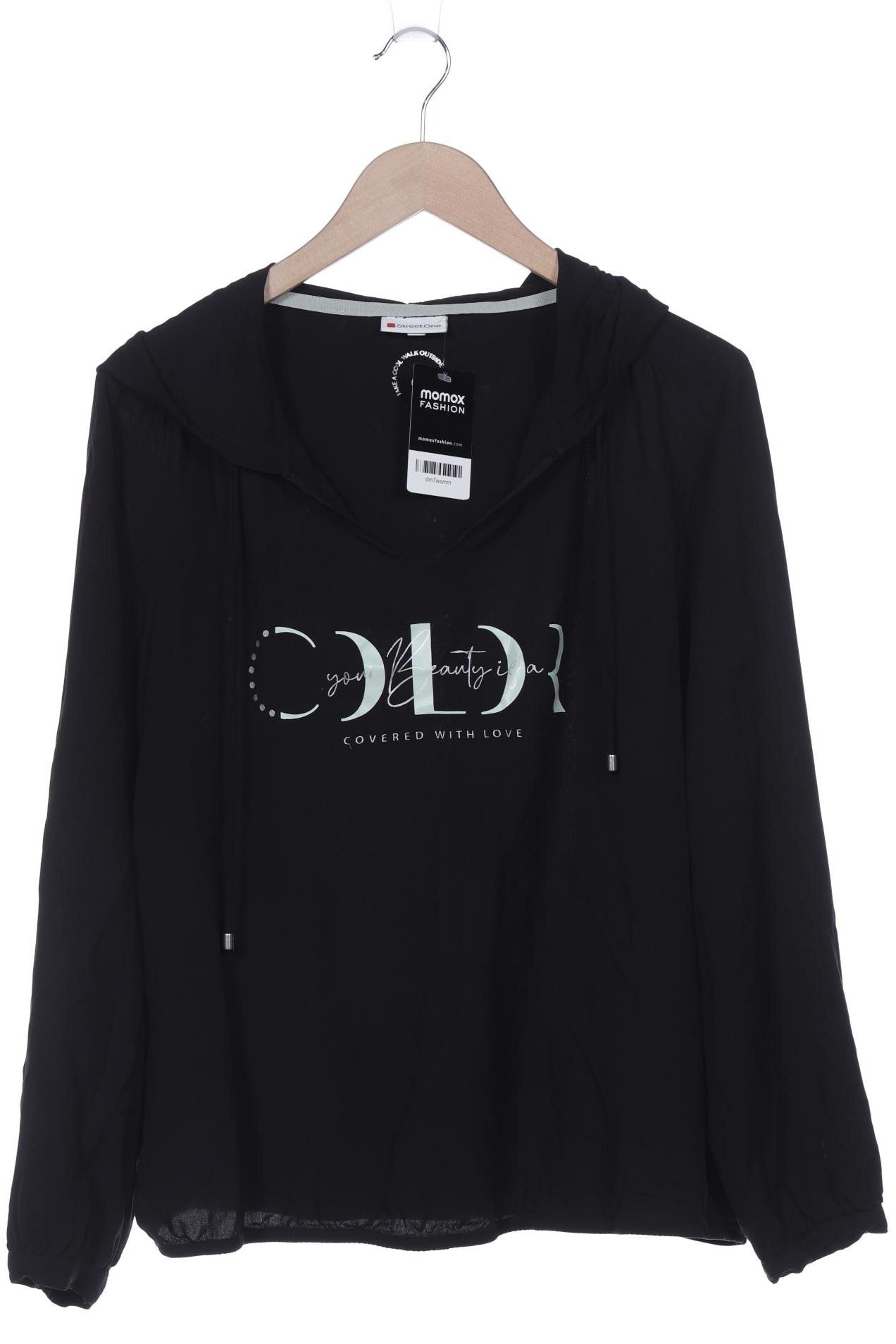 

Street One Damen Bluse, schwarz, Gr. 44