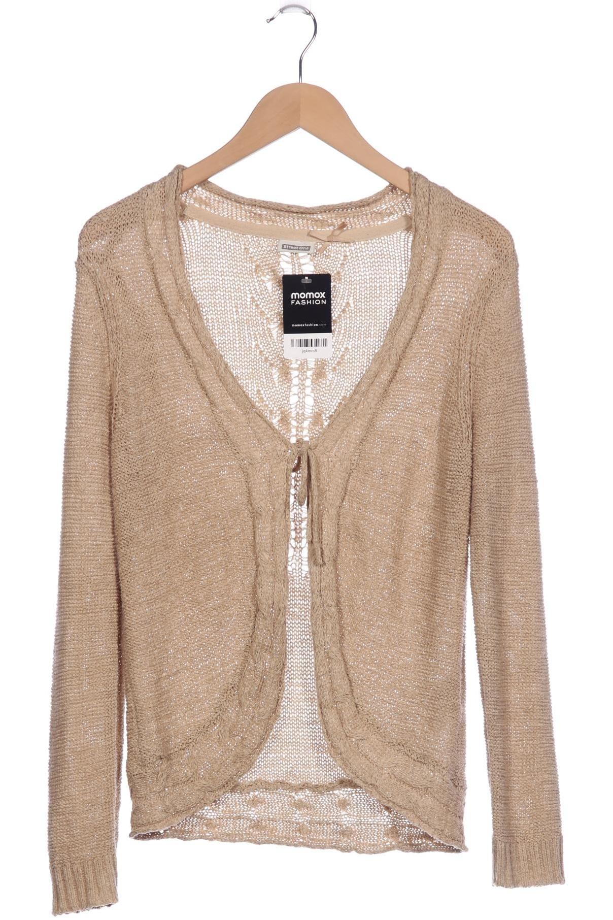

Street One Damen Strickjacke, beige, Gr. 38