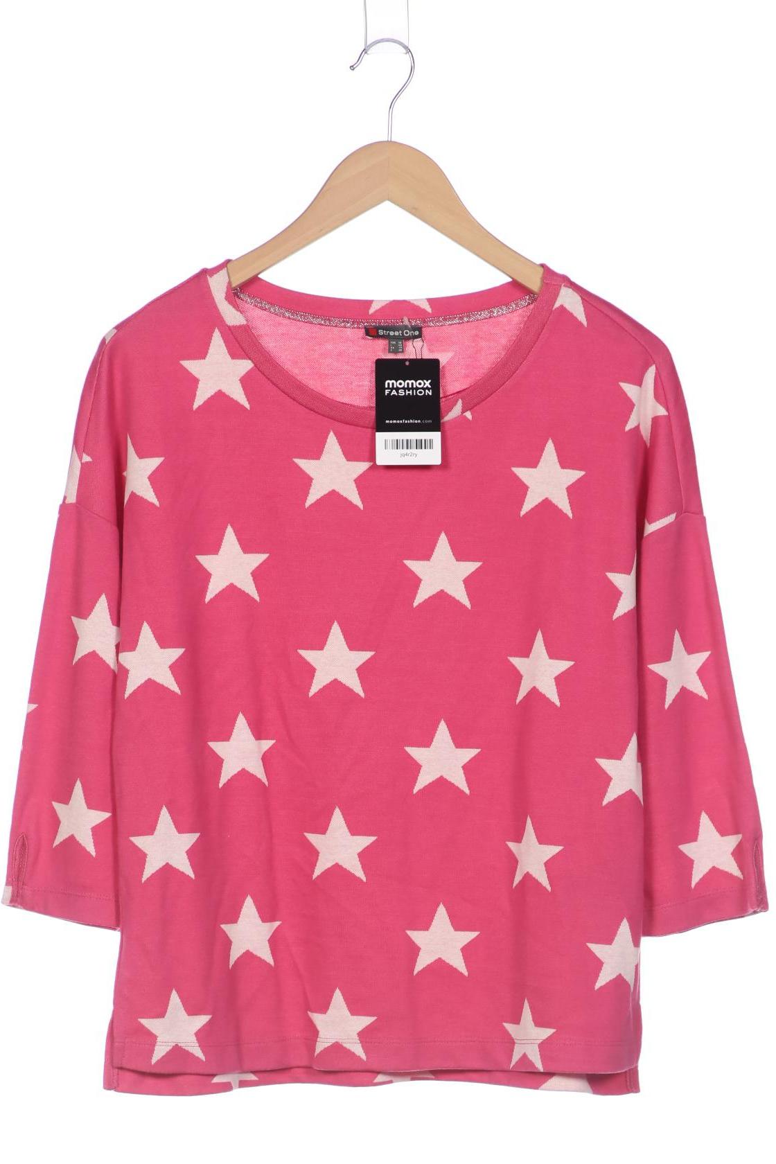 

Street One Damen Langarmshirt, pink, Gr. 36