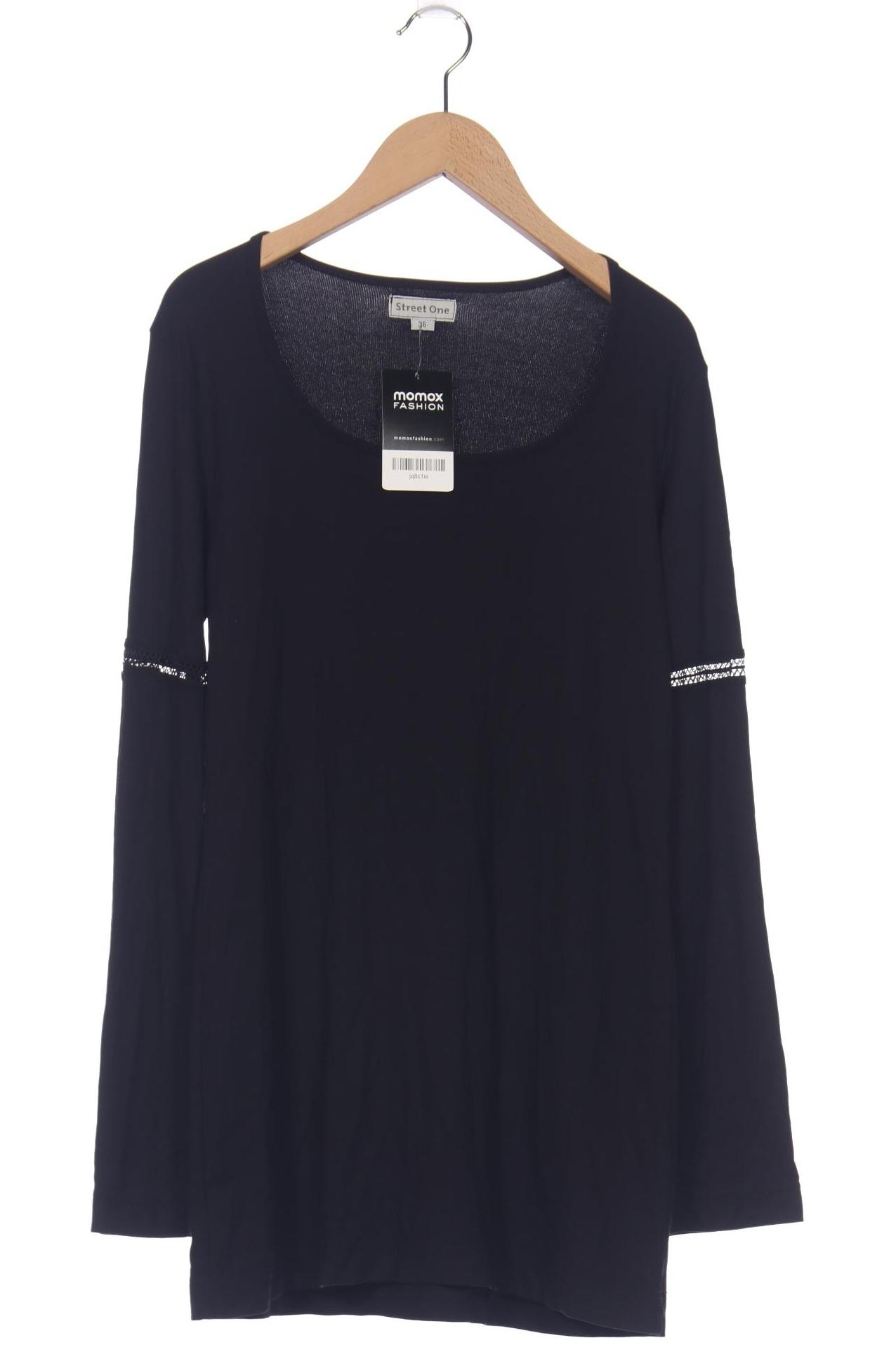 

Street One Damen Langarmshirt, schwarz, Gr. 36