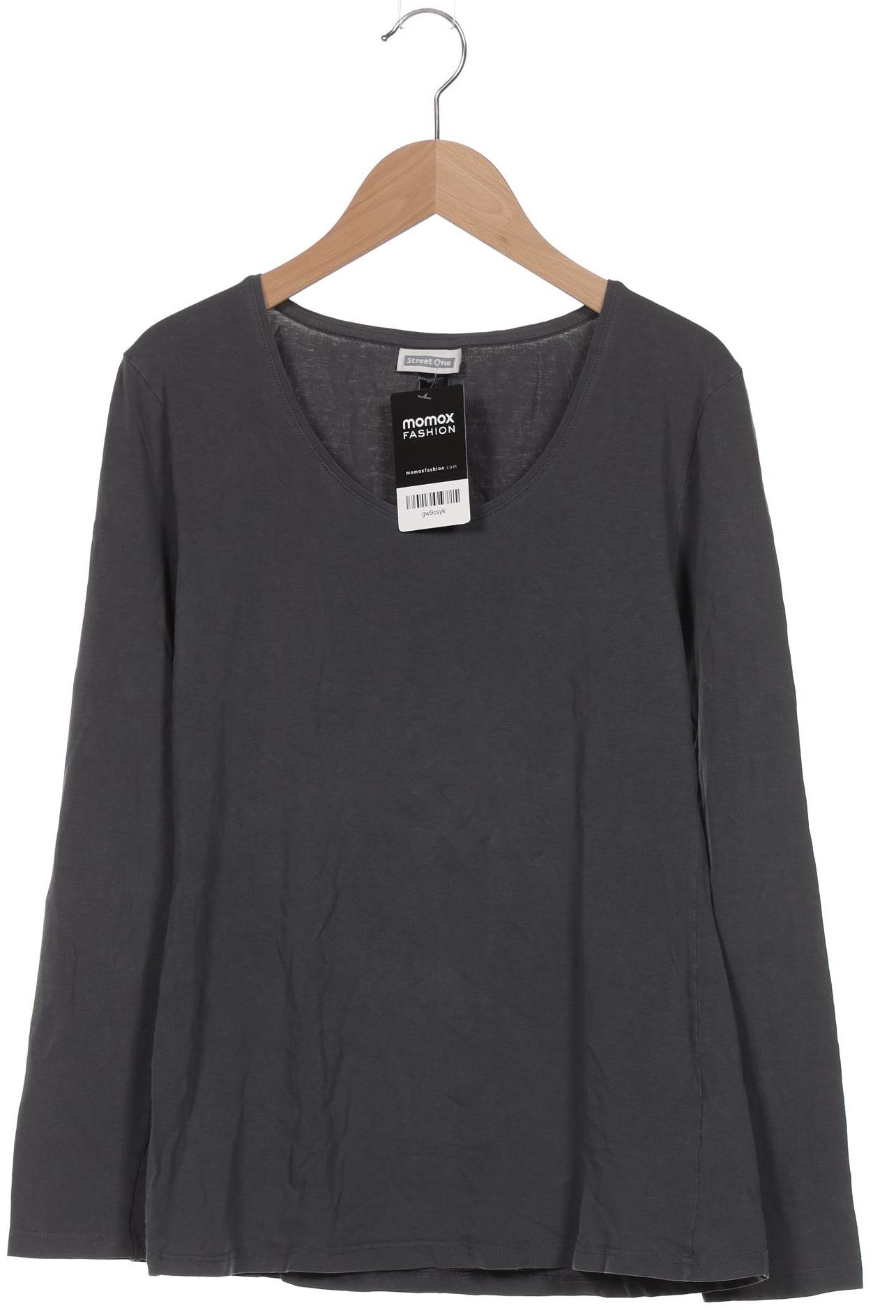 

Street One Damen Langarmshirt, grau, Gr. 42
