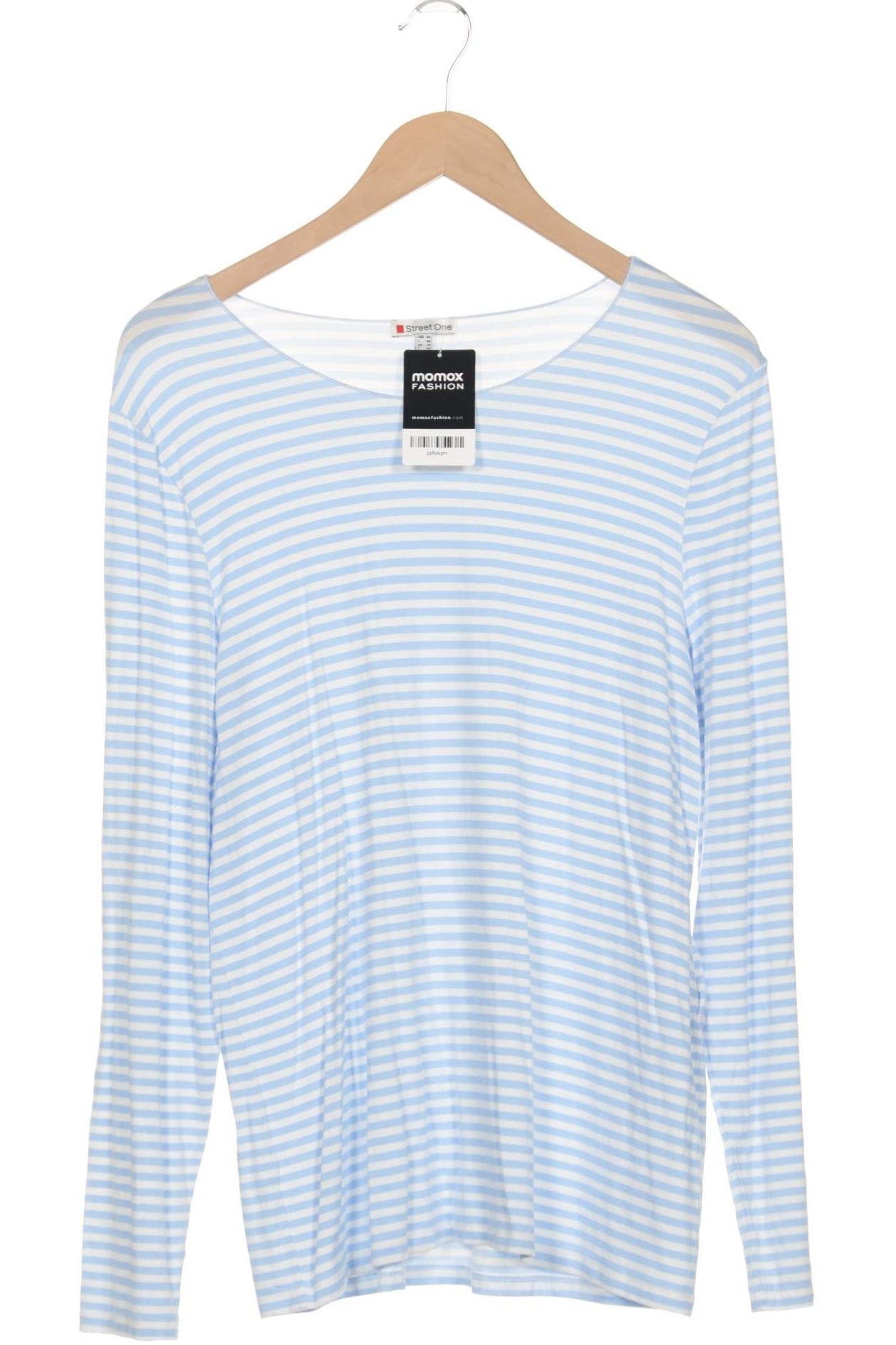 

Street One Damen Langarmshirt, hellblau, Gr. 44