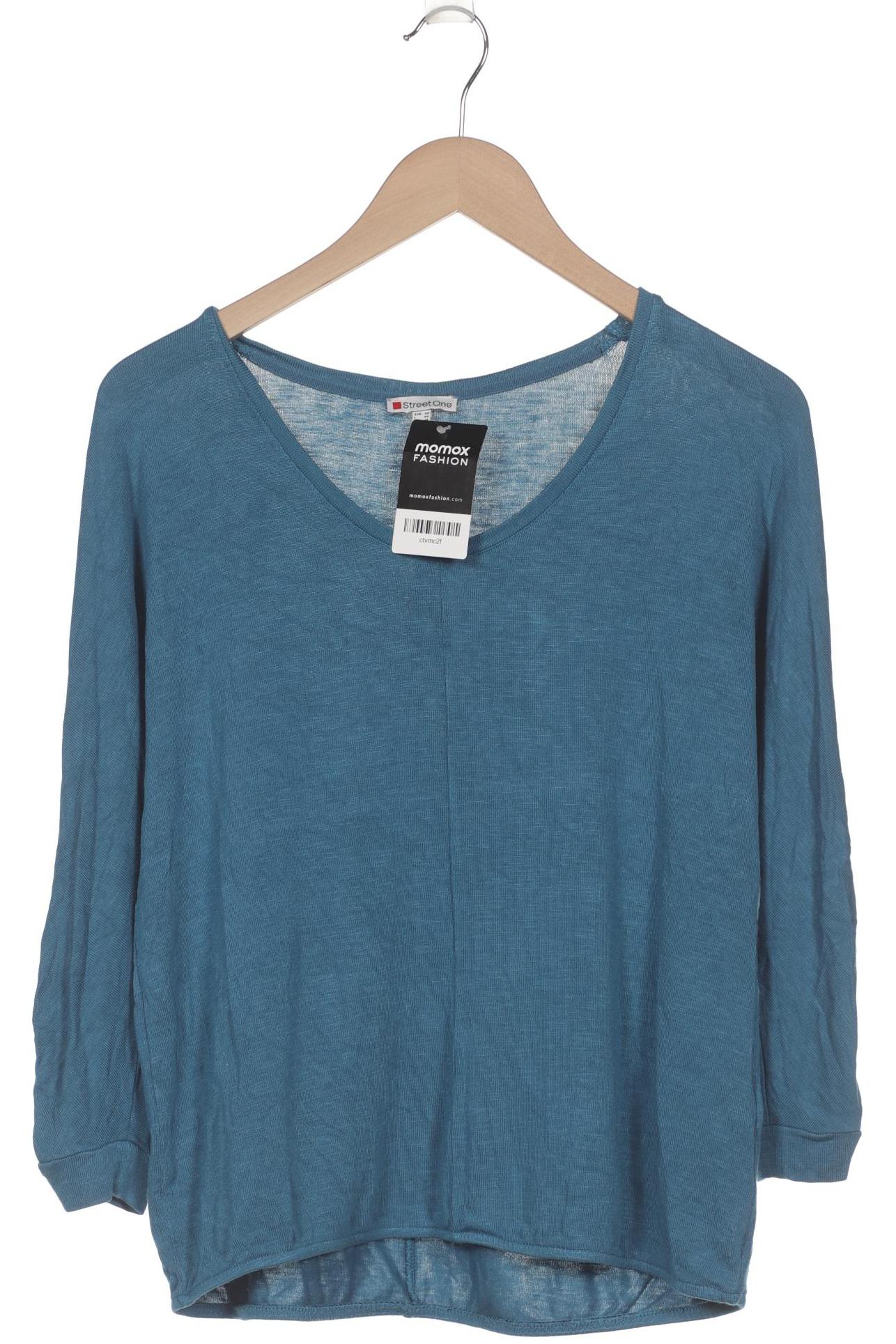 

Street One Damen Pullover, blau, Gr. 40