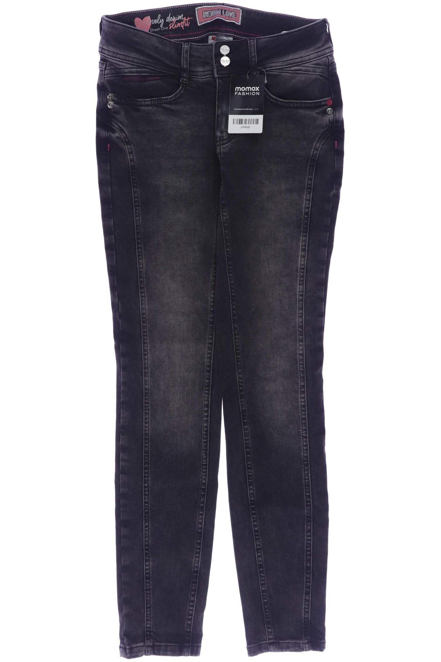 

Street One Damen Jeans, grau, Gr. 24