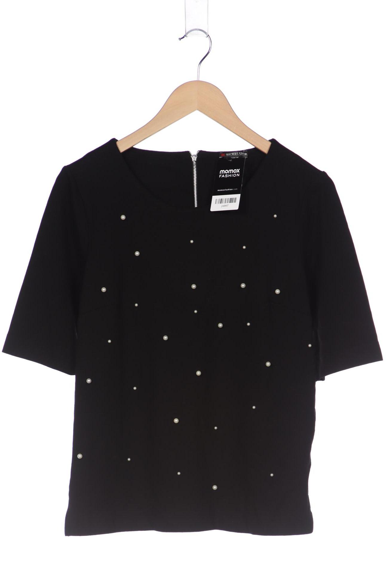 

Street One Damen T-Shirt, schwarz