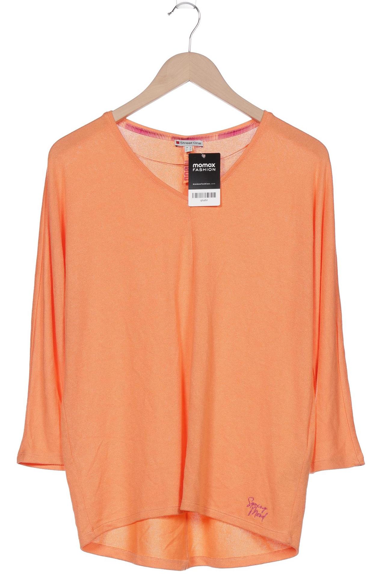 

Street One Damen Pullover, orange, Gr. 38