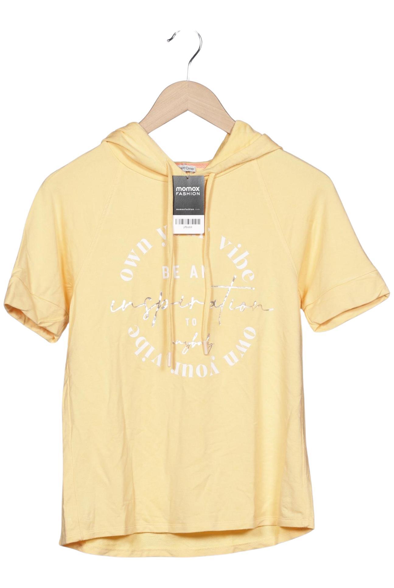 

Street One Damen Kapuzenpullover, gelb, Gr. 34