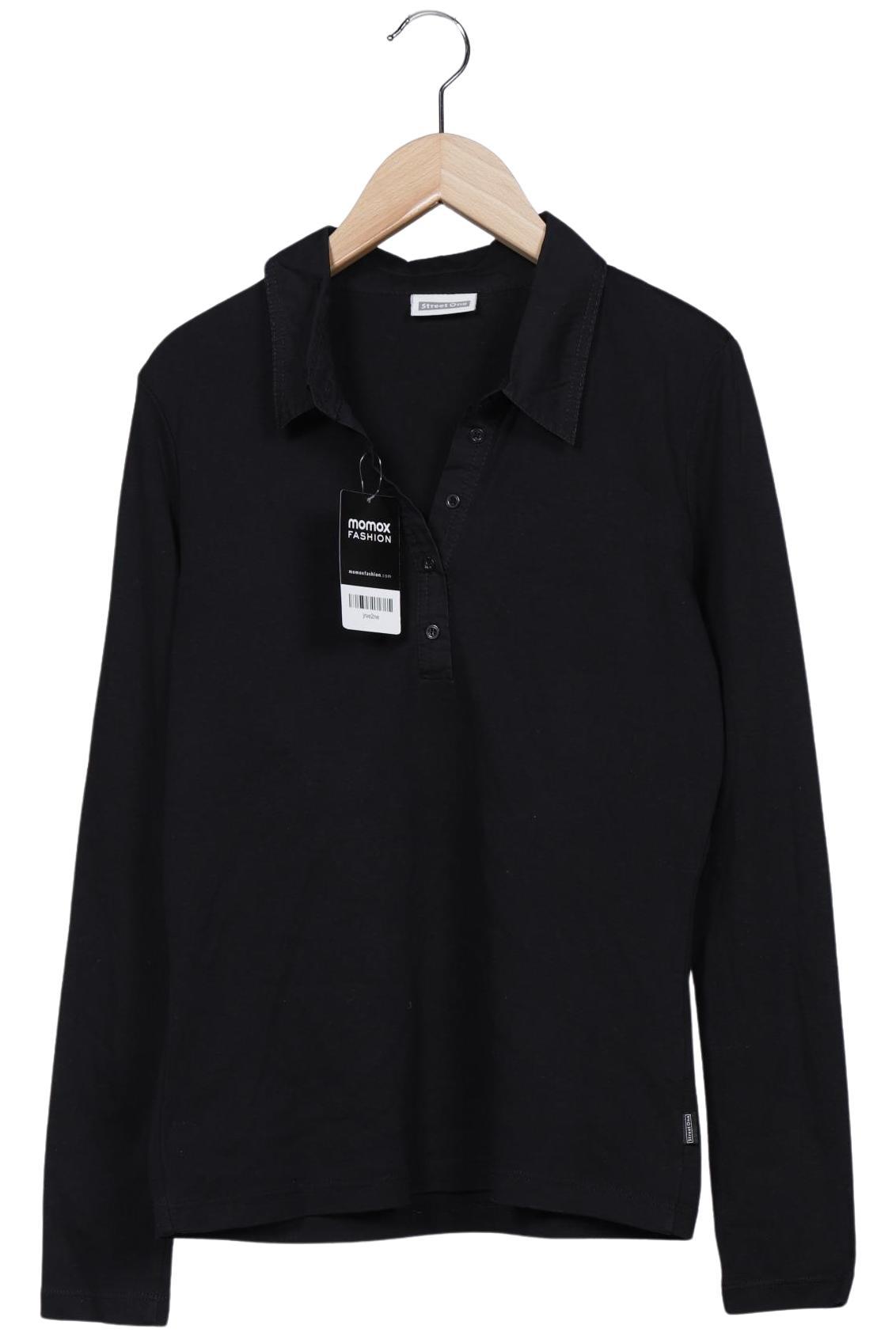 

Street One Damen Poloshirt, schwarz, Gr. 40