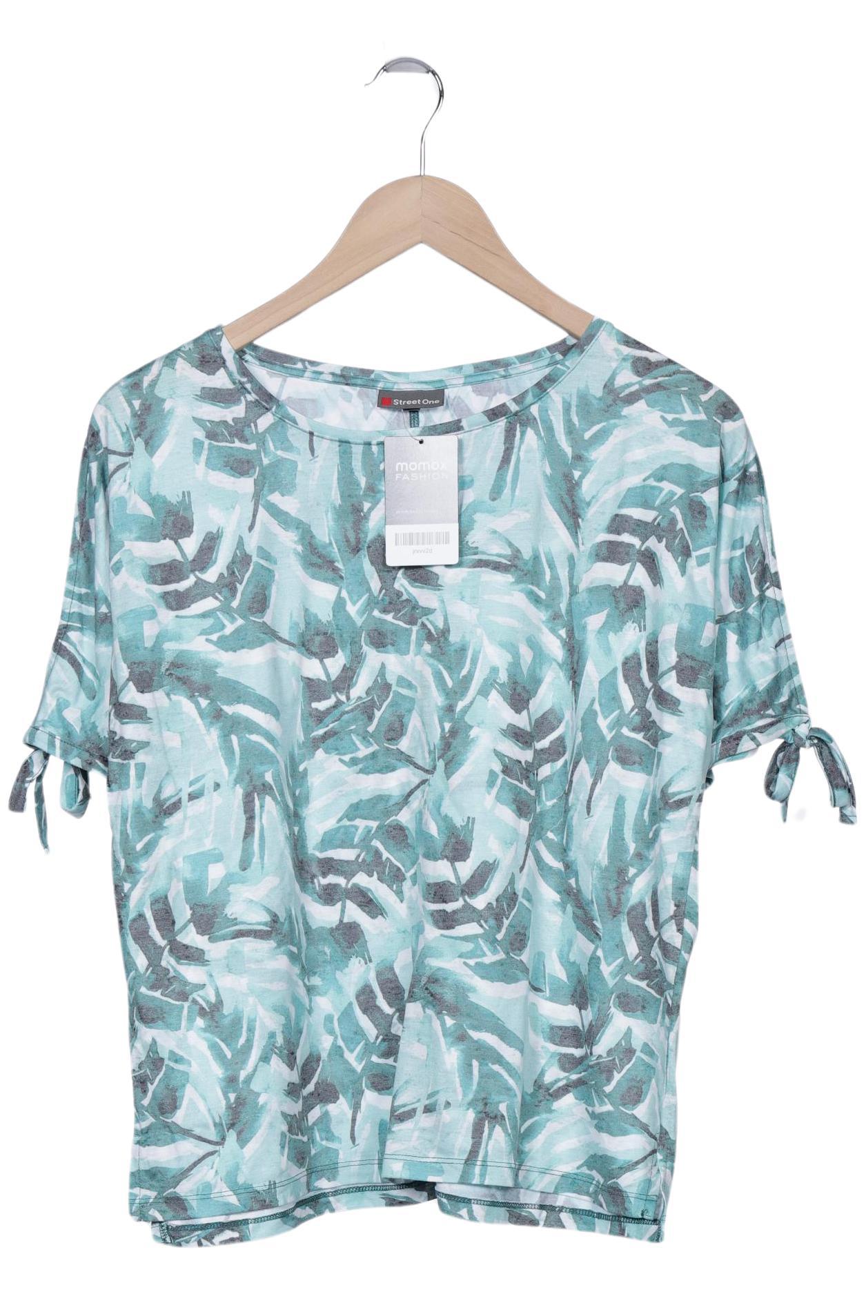

Street One Damen T-Shirt, türkis, Gr. 38