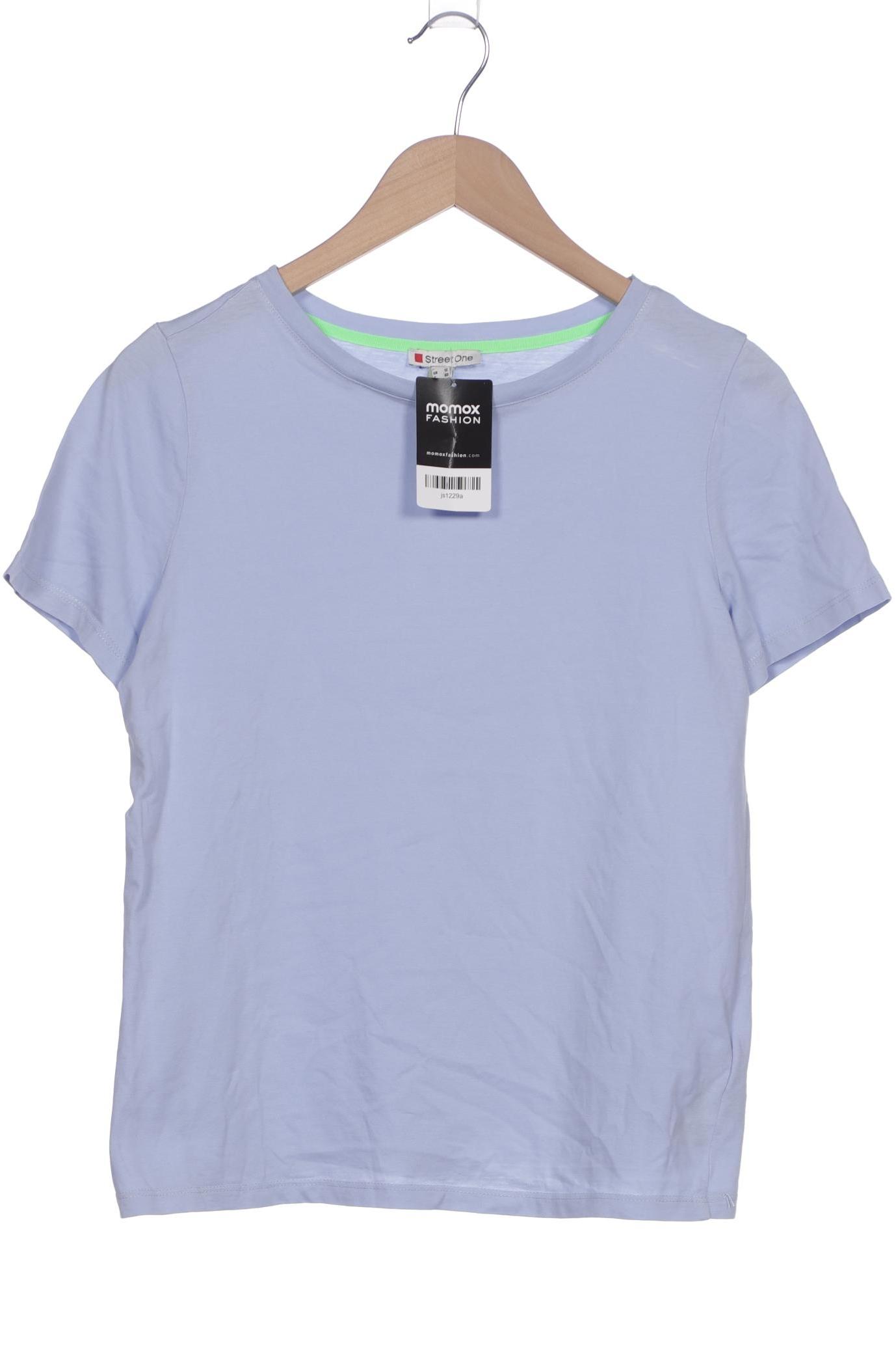 

Street One Damen T-Shirt, hellblau, Gr. 38