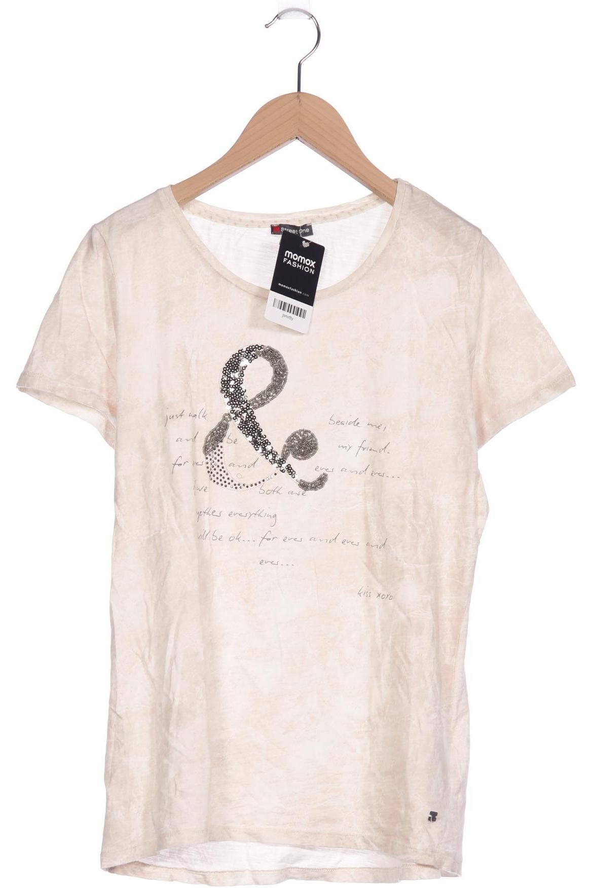 

Street One Damen T-Shirt, beige, Gr. 40