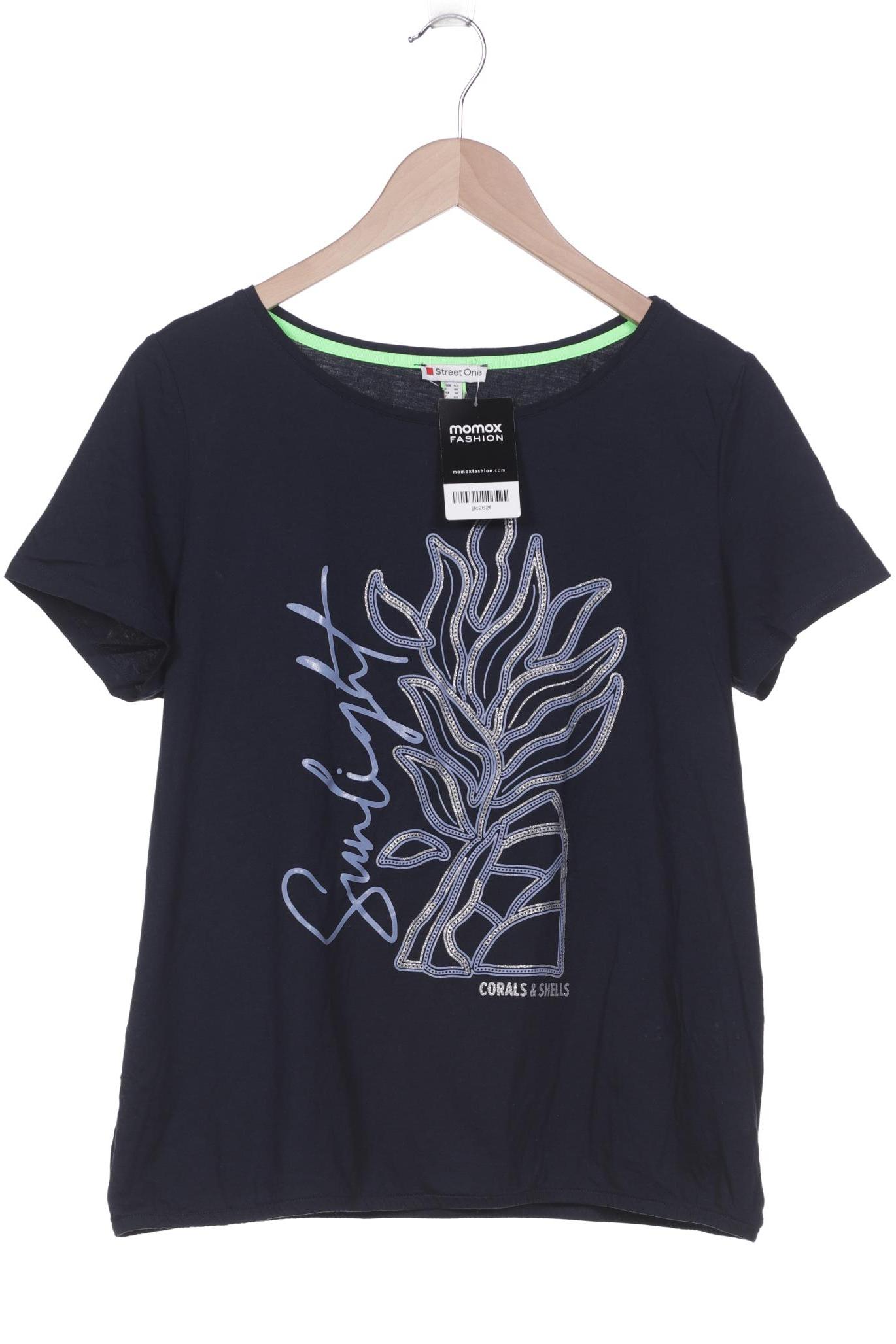 

Street One Damen T-Shirt, marineblau