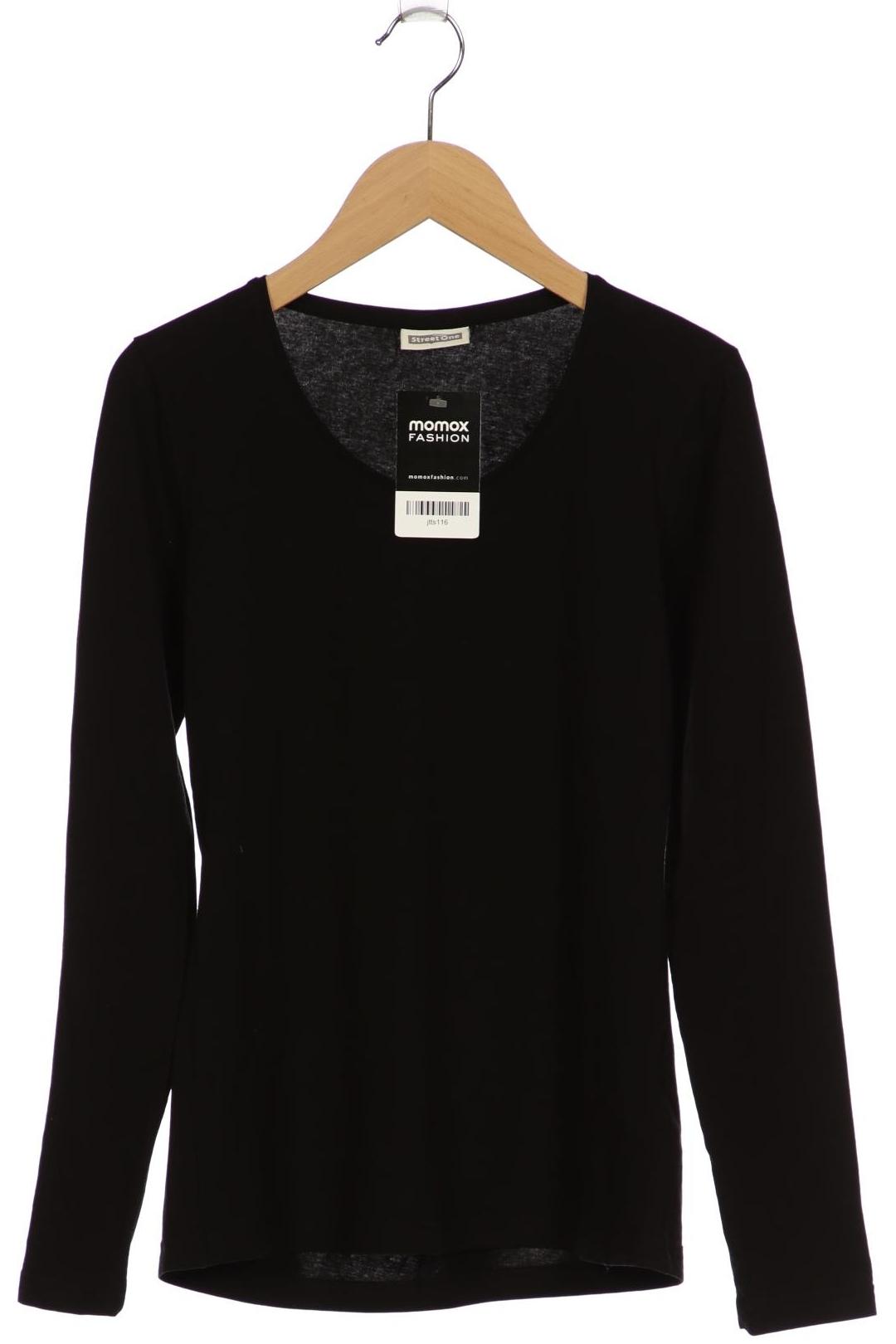 

Street One Damen Langarmshirt, schwarz, Gr. 36