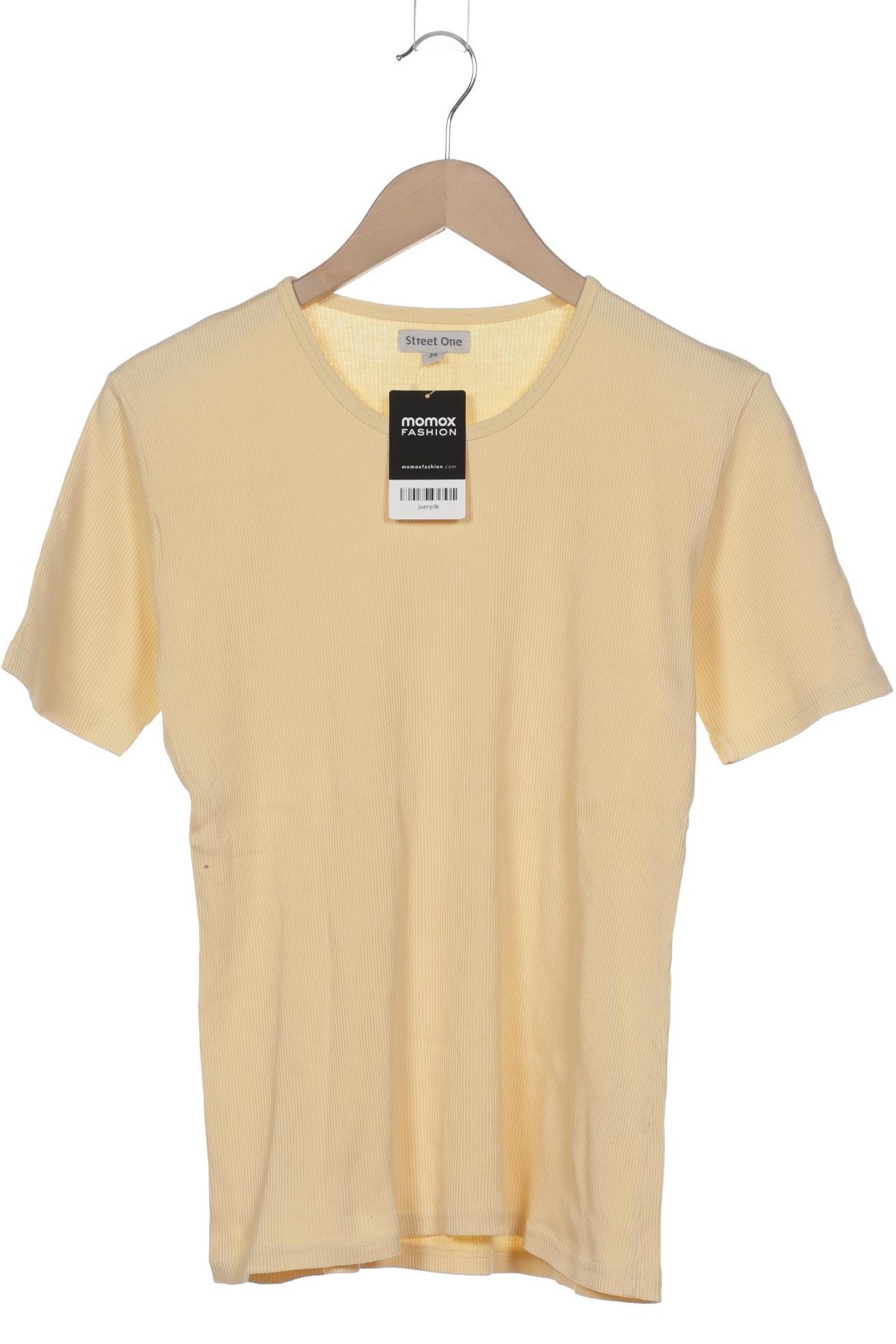 

Street One Damen T-Shirt, gelb, Gr. 38