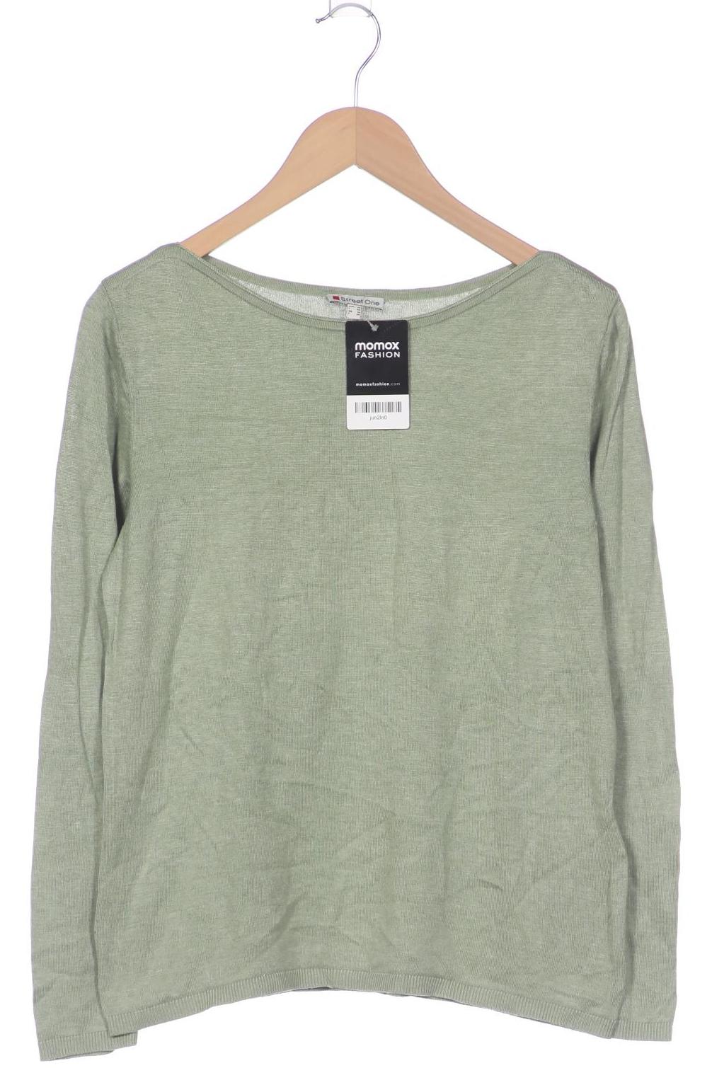 

Street One Damen Pullover, grün, Gr. 36