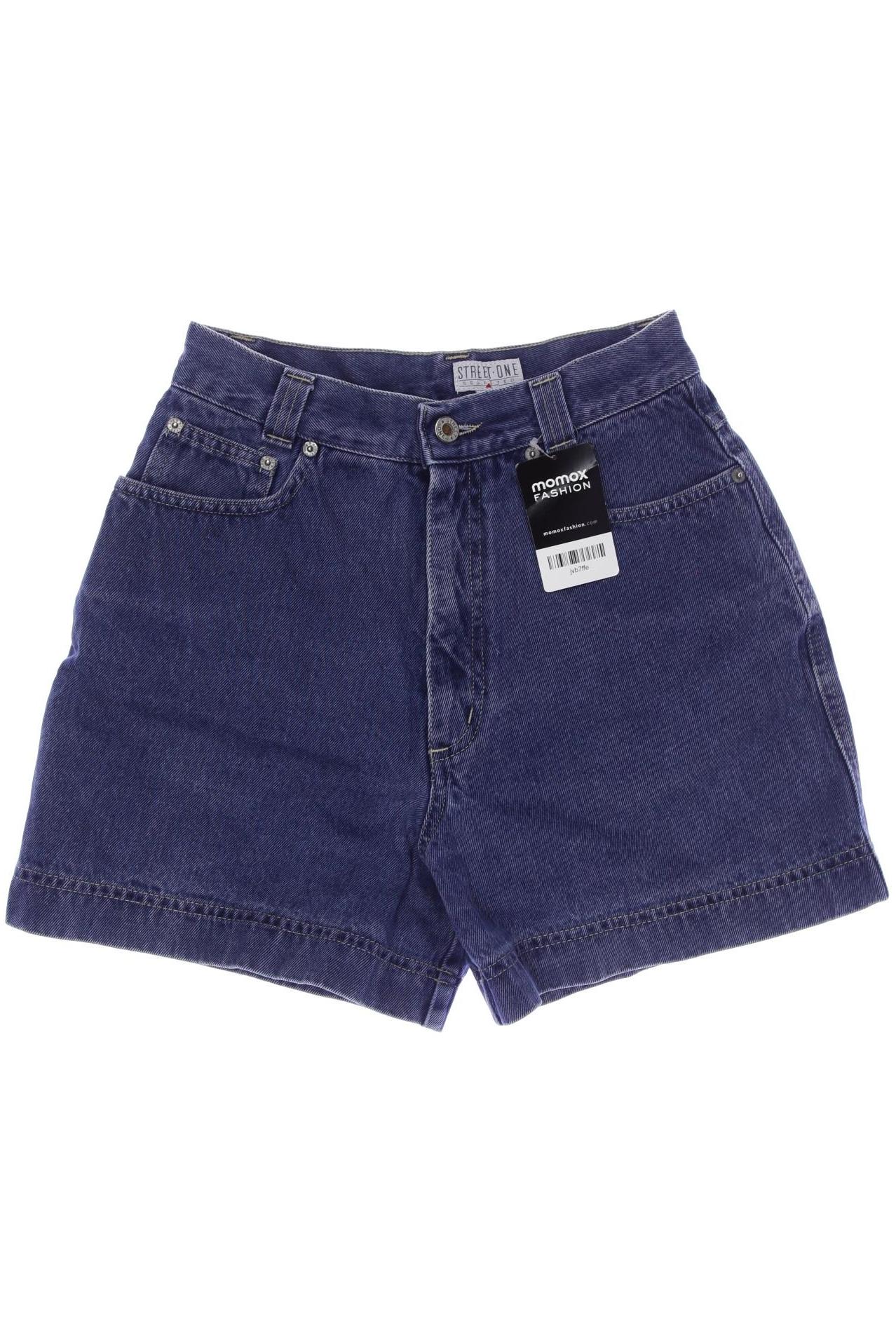 

Street One Damen Shorts, blau, Gr. 28