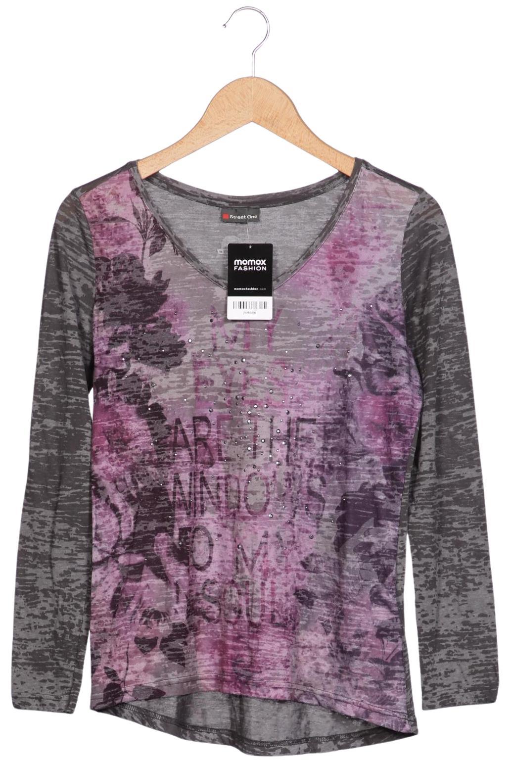 

Street One Damen Langarmshirt, grau, Gr. 36