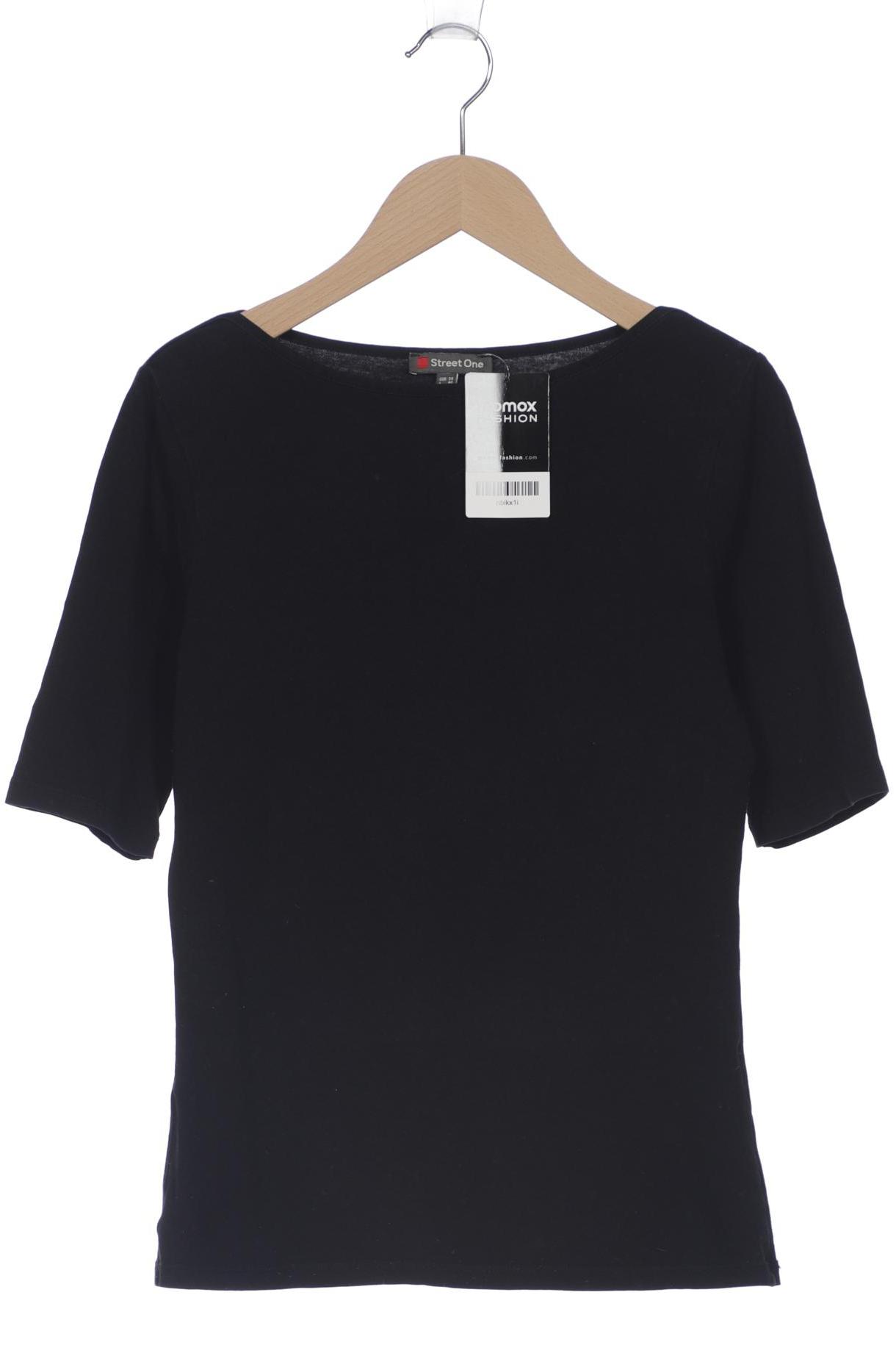 

Street One Damen T-Shirt, schwarz, Gr. 36