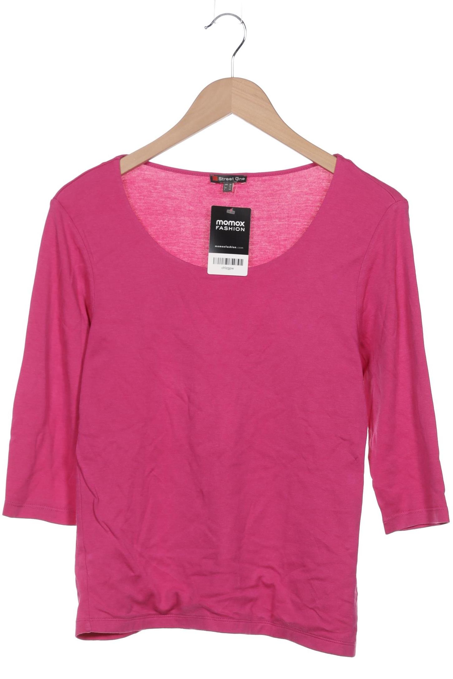 

Street One Damen Langarmshirt, pink, Gr. 38