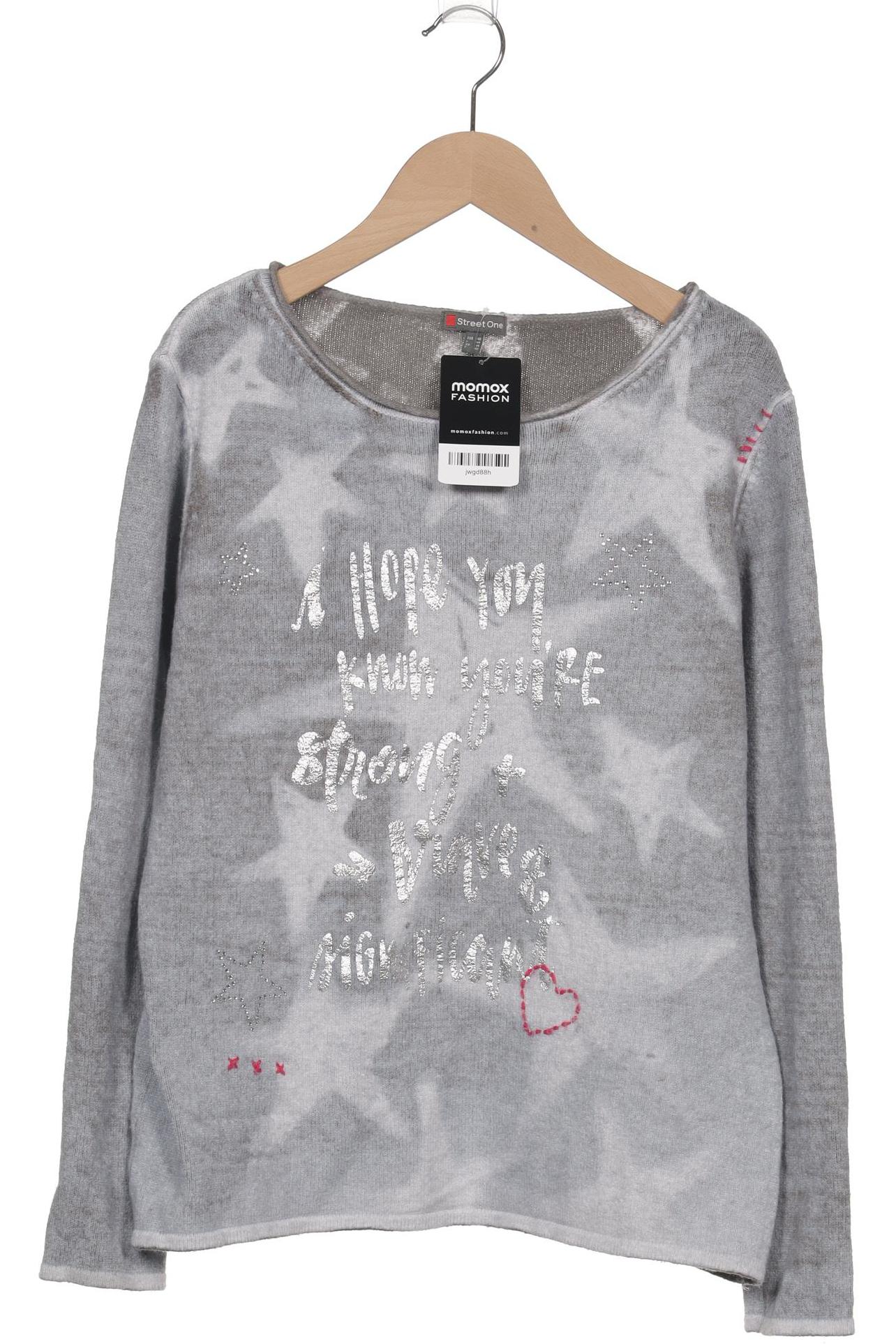 

Street One Damen Pullover, grau, Gr. 40