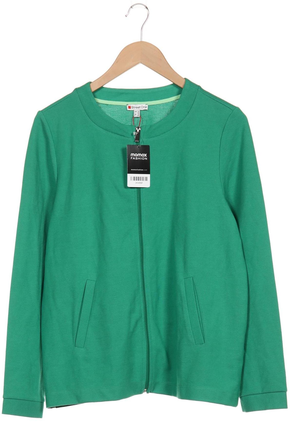 

Street One Damen Strickjacke, grün, Gr. 42